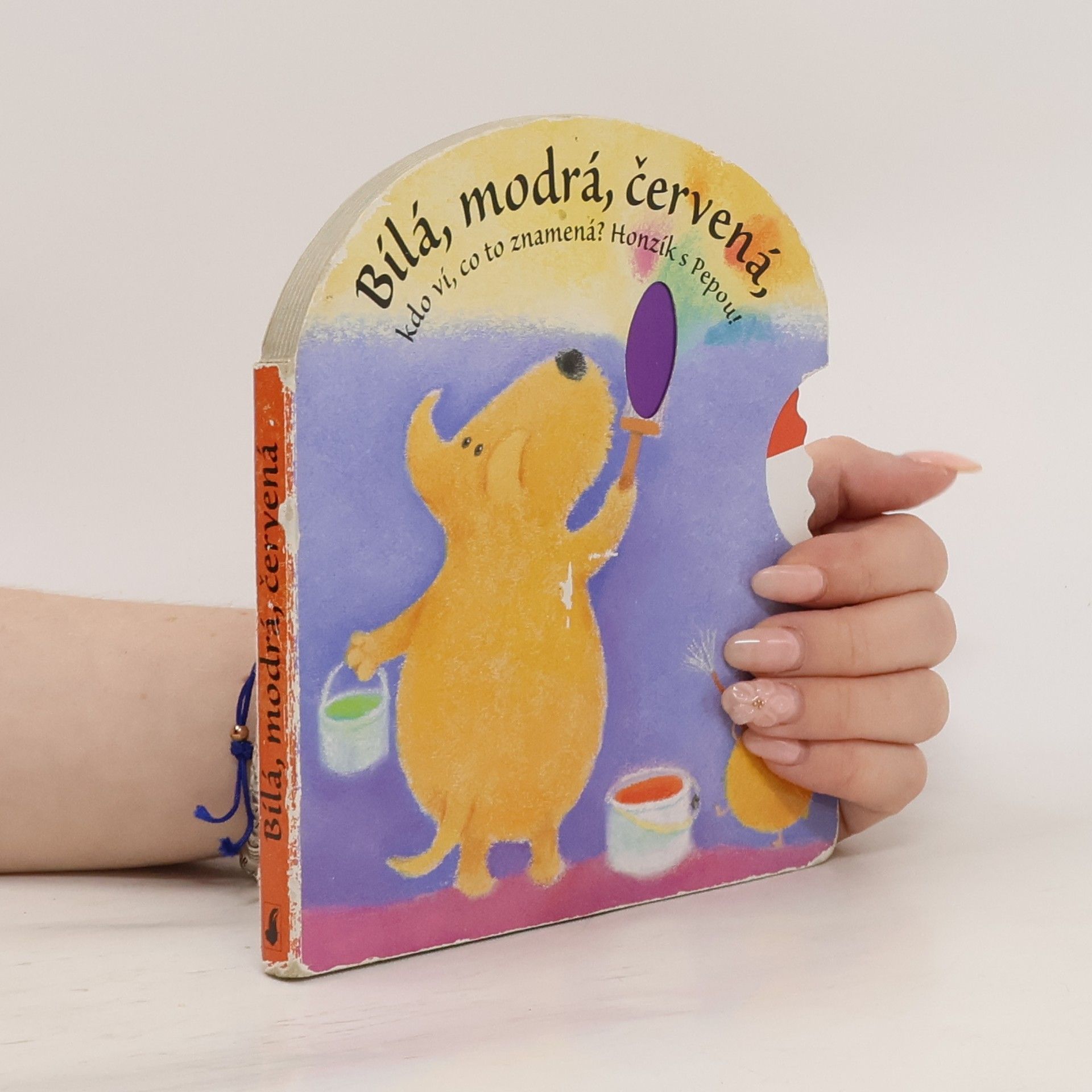 Tony Potter Bílá, modrá, červená, kdo ví, co to znamená? Honzík s Pepou!
