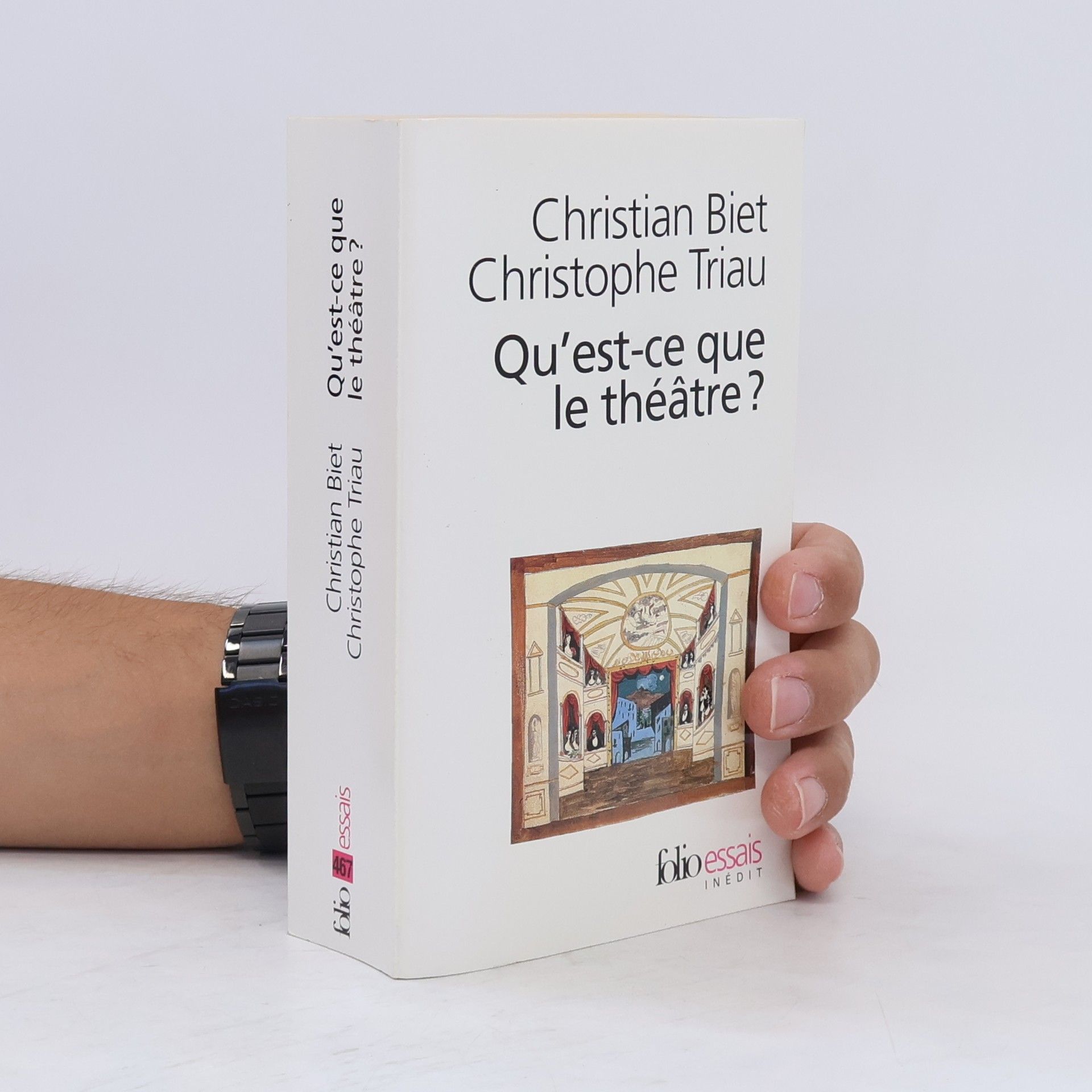Christian Biet Qu'est-ce que le théâtre?