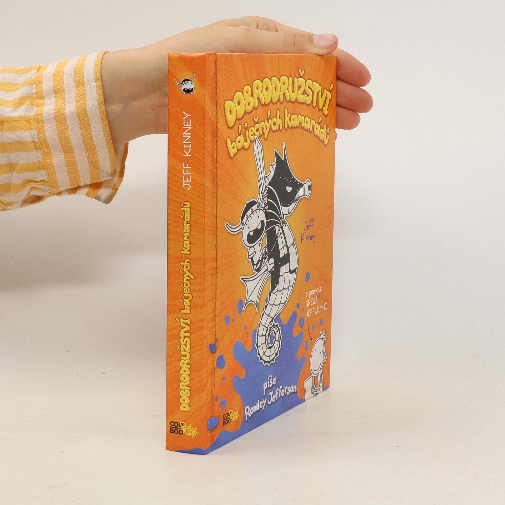 Jeff Kinney Dobrodružství báječných kamarádů. Píše Rowley Jefferson