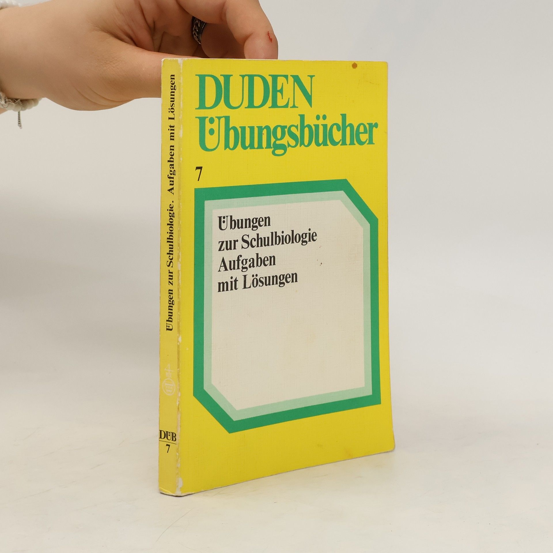 Collectif d'auteurs Duden Übungen zur Schulbiologie