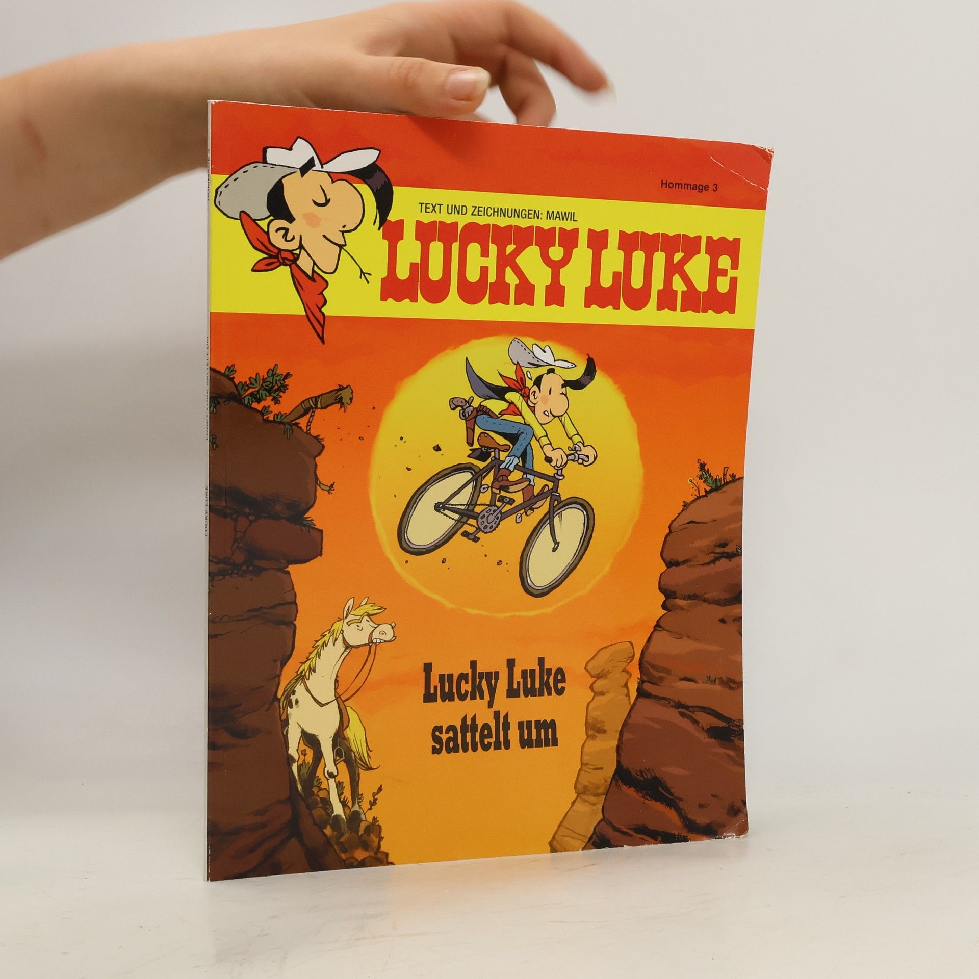 Markus Witzel Lucky Luke sattelt um / Lucky Luke Hommage Bd.3