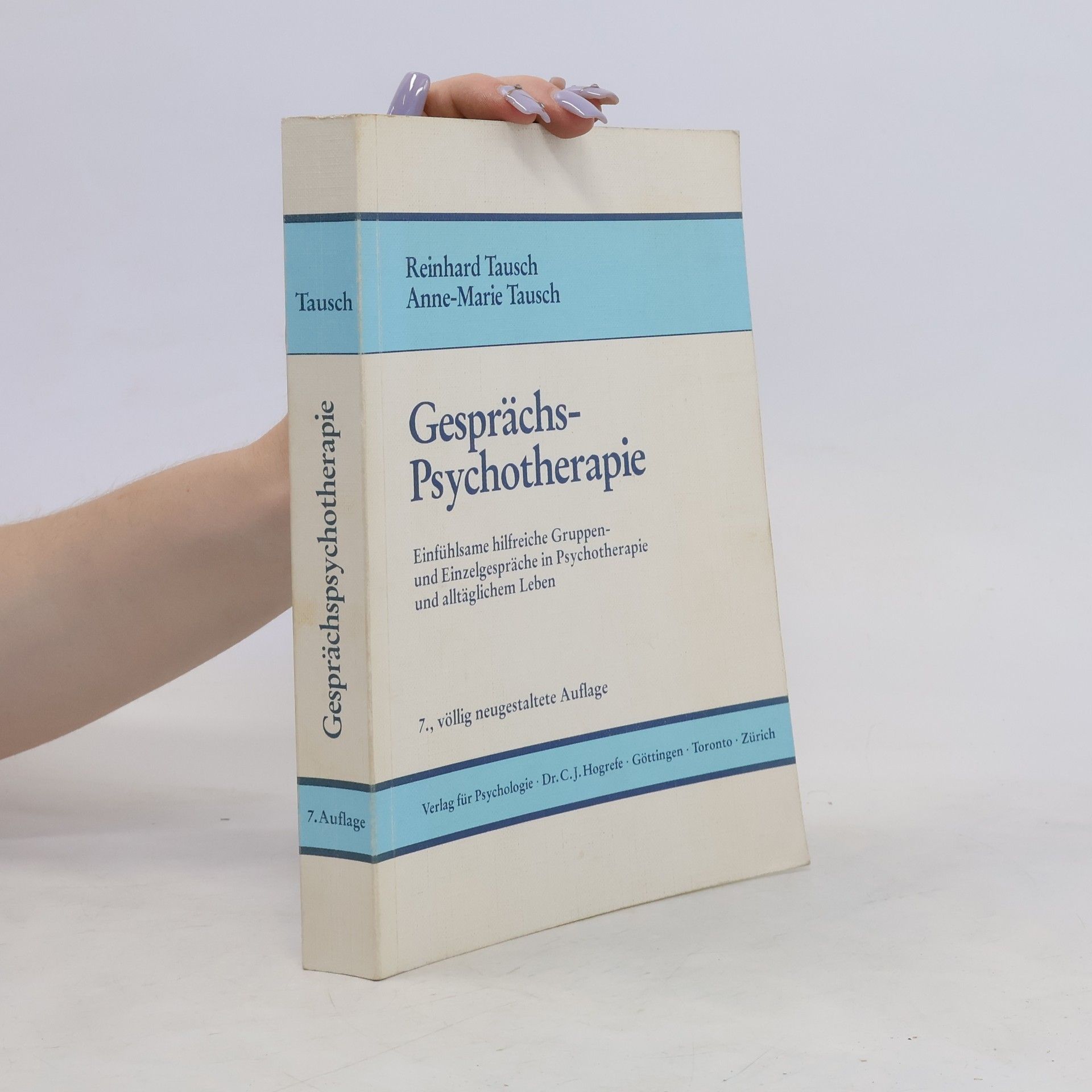 Reinhard Tausch Gesprächspsychotherapie