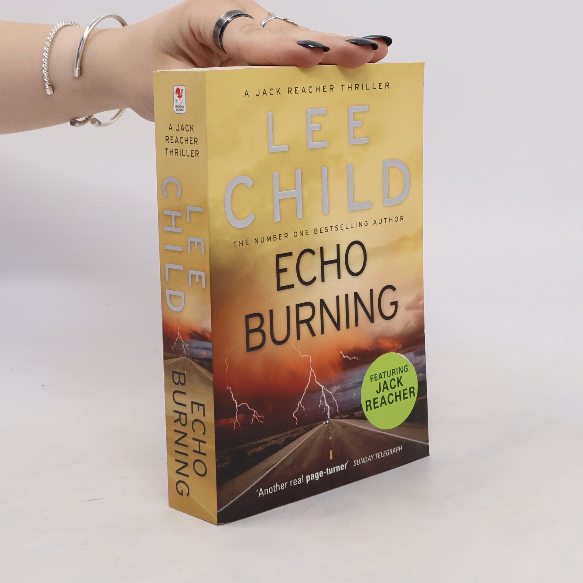 Lee Child Echo burning
