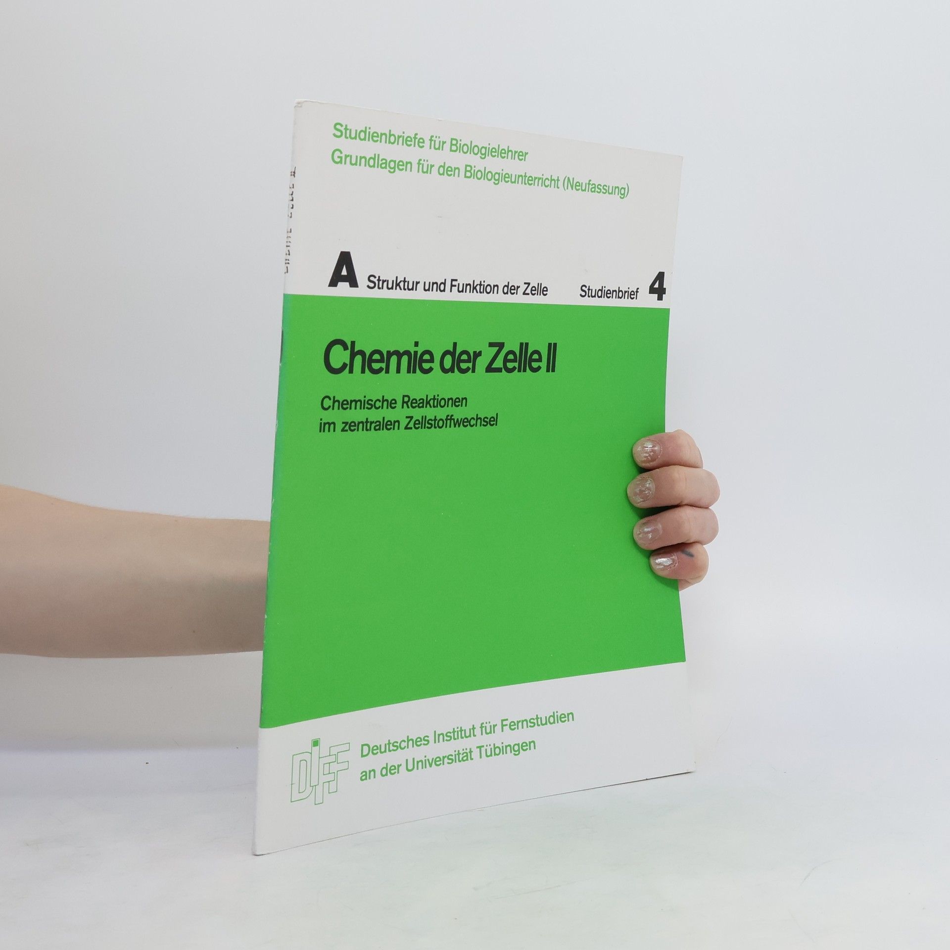 Collectif d'auteurs Chemie der Zelle II
