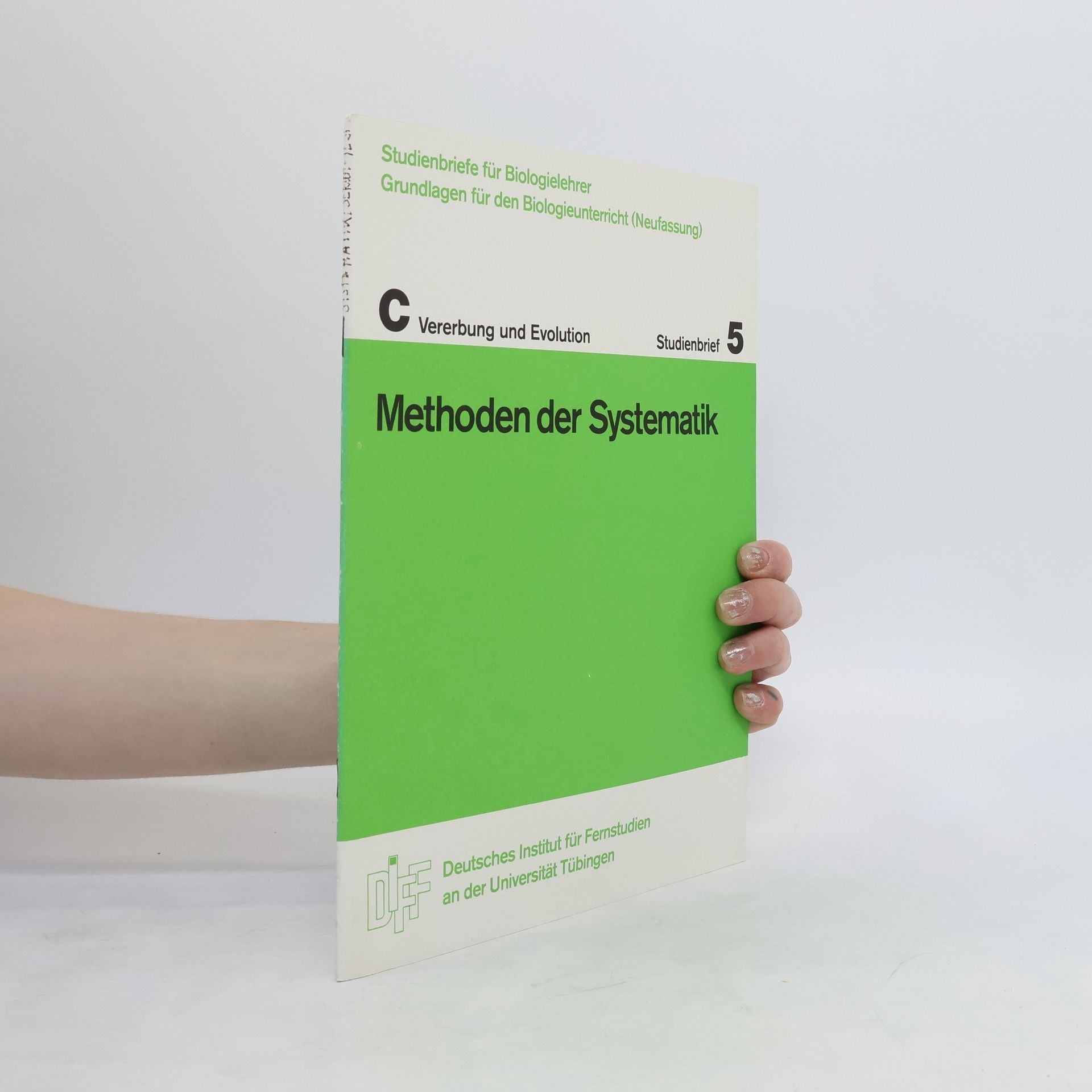 Collectif d'auteurs Methoden der Systematik