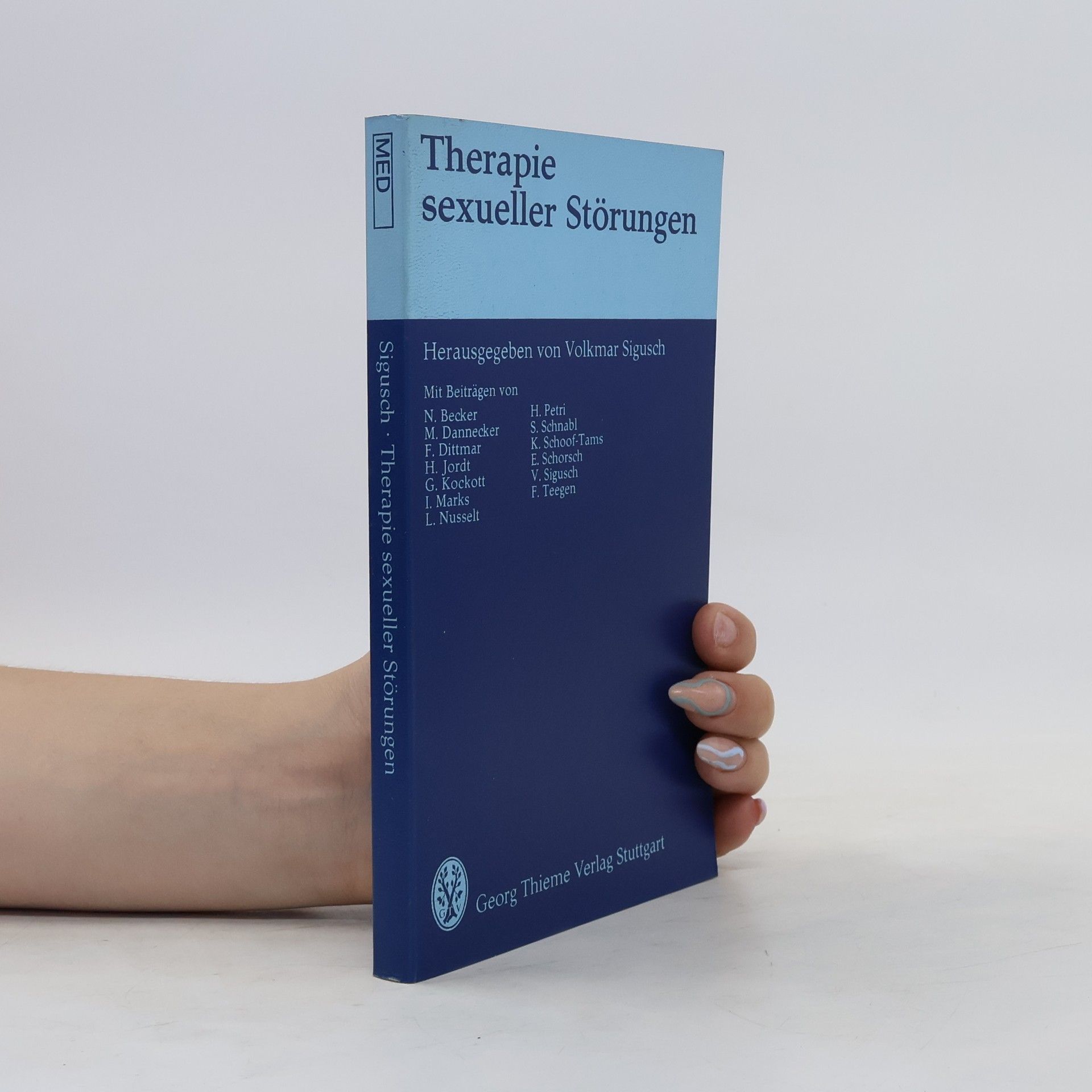 Volkmar Sigusch Therapie sexueller Störungen