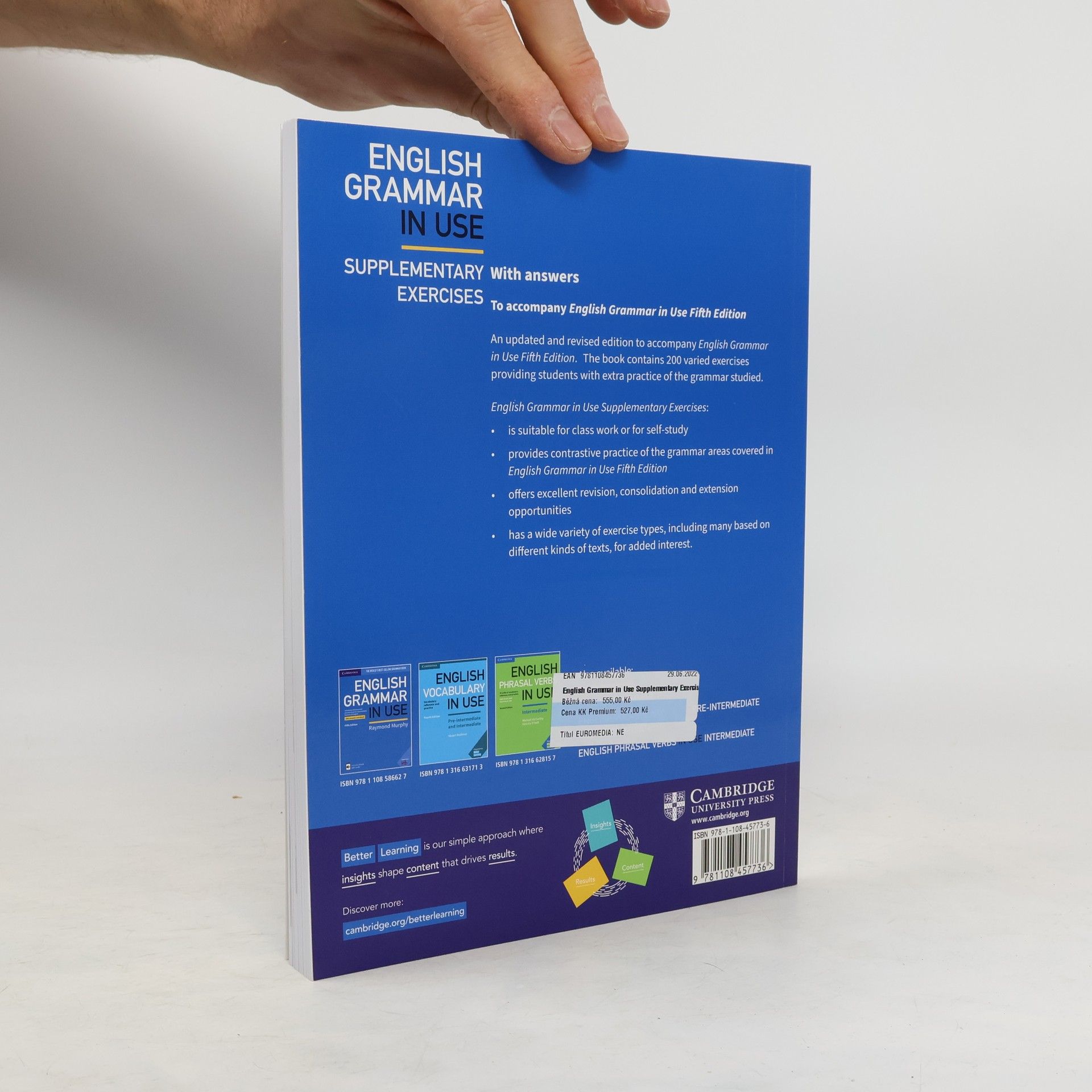 Louise Hashemi English Grammar in Use: Supplementary Exercises With Answers