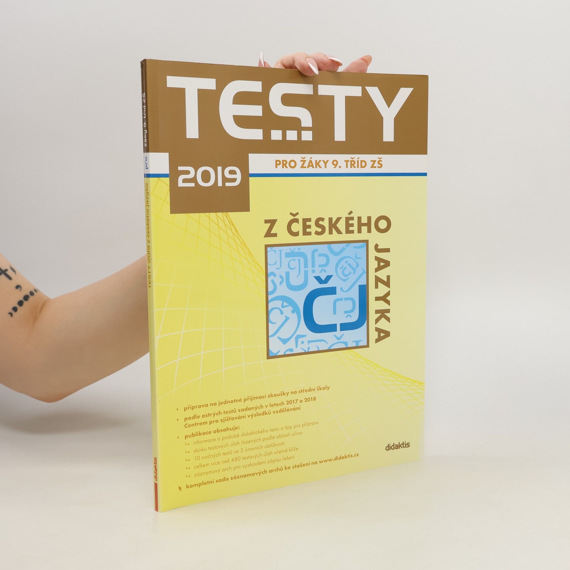 Autorenkollektiv Testy z českého jazyka : pro žáky 9. tříd ZŠ