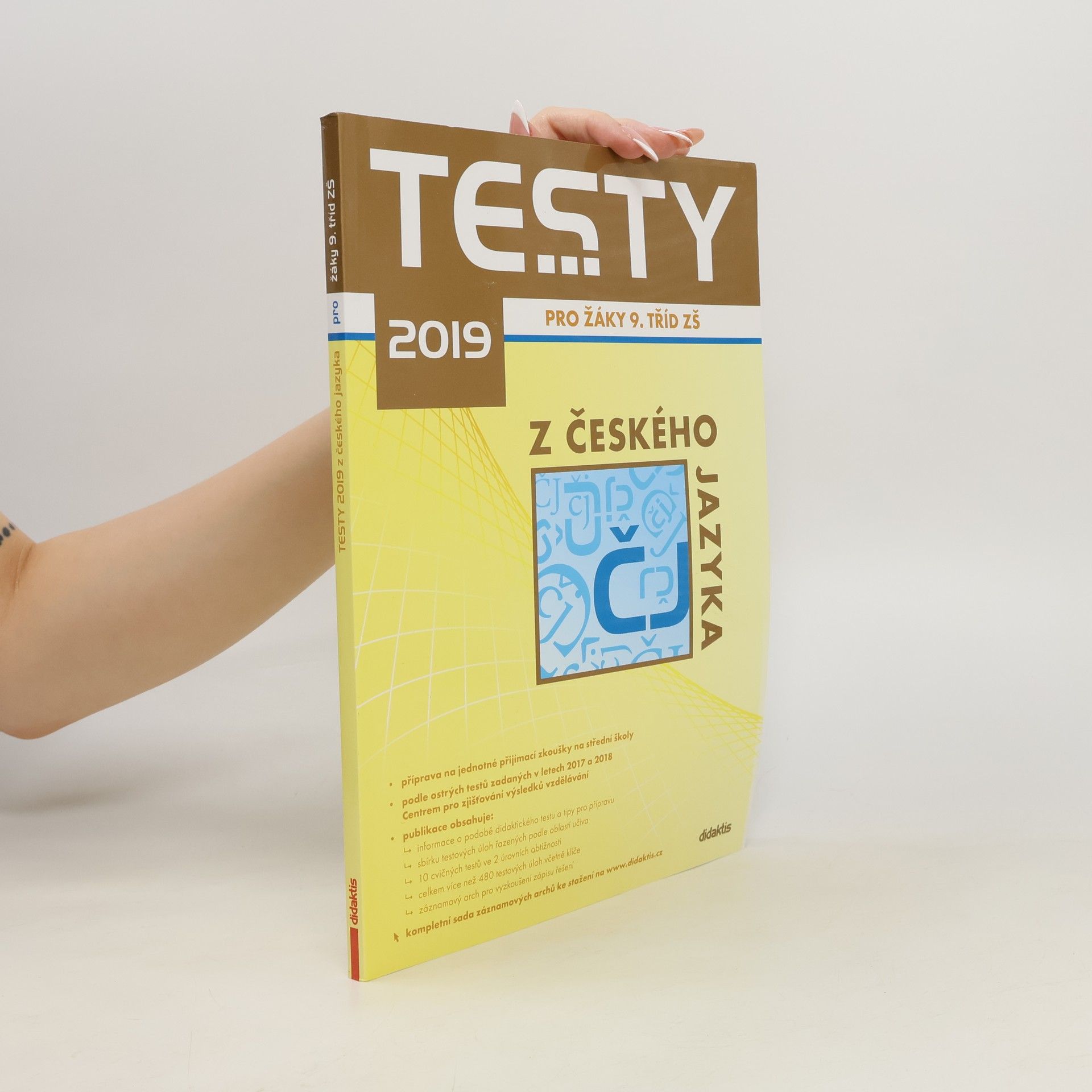 Collective Testy z českého jazyka : pro žáky 9. tříd ZŠ