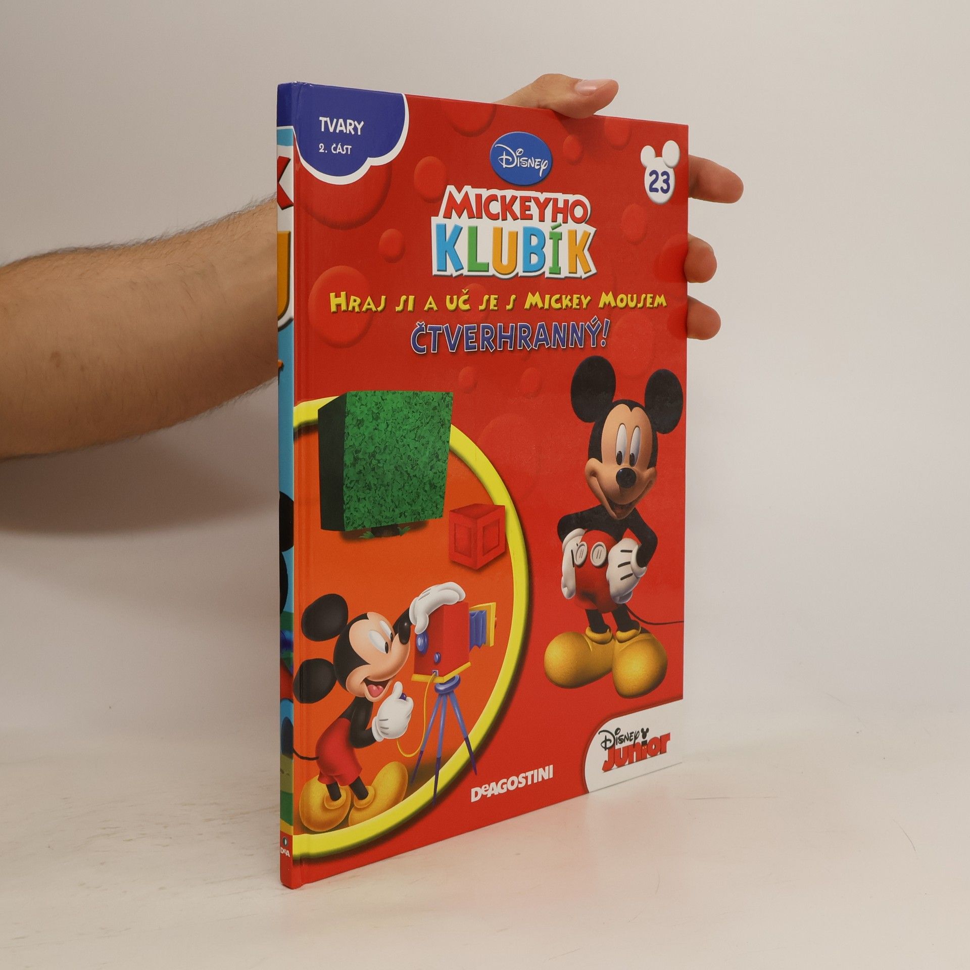 Collective Mickeyho klubík. Hraj si a uč se s Mickey Mousem. Čtverhranný