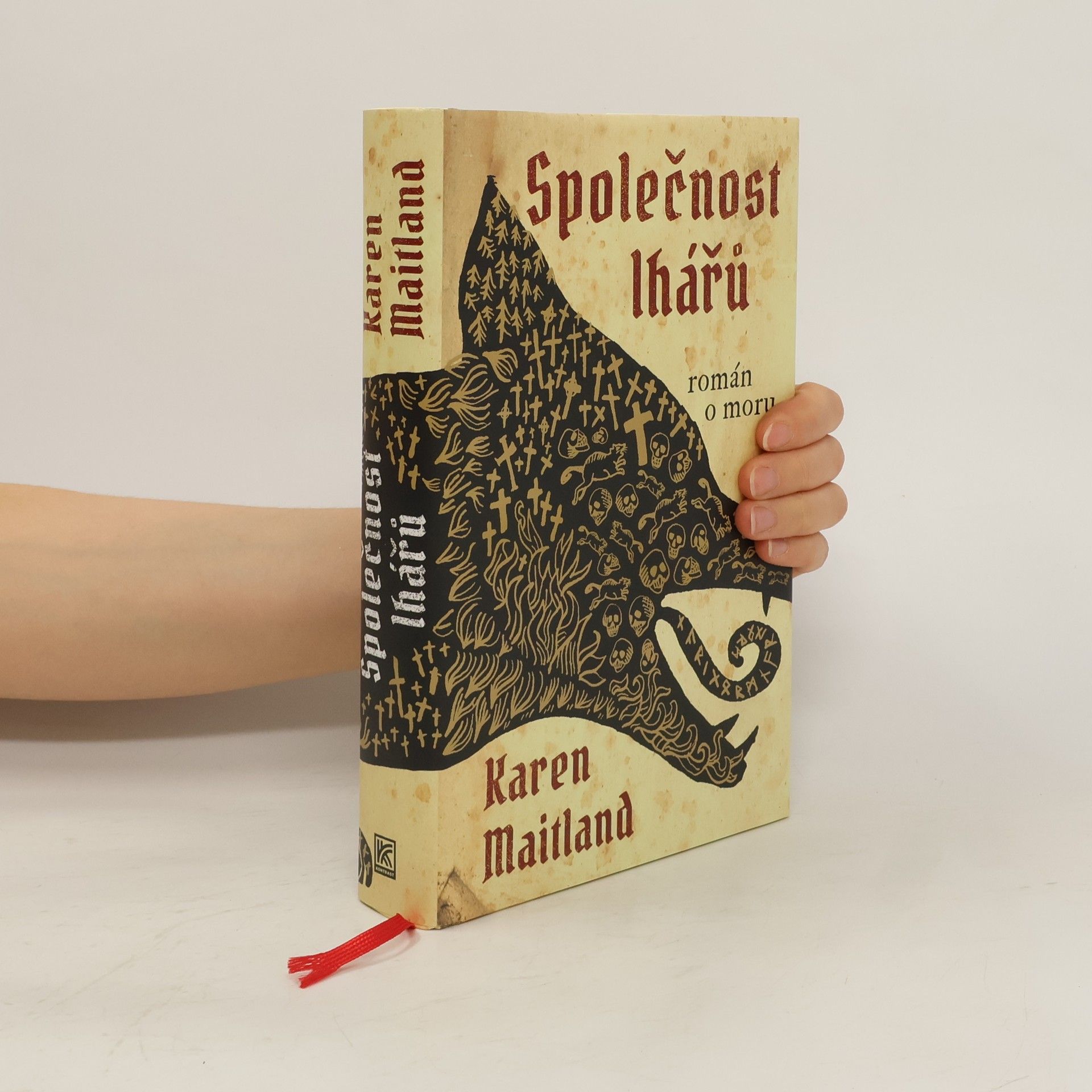 Karen Maitland Společnost lhářů: román o moru