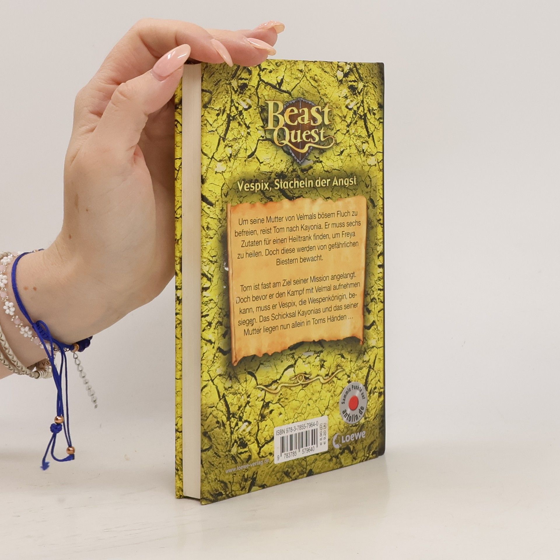Adam Blade Beast Quest 36: Vespix, Stacheln der Angst
