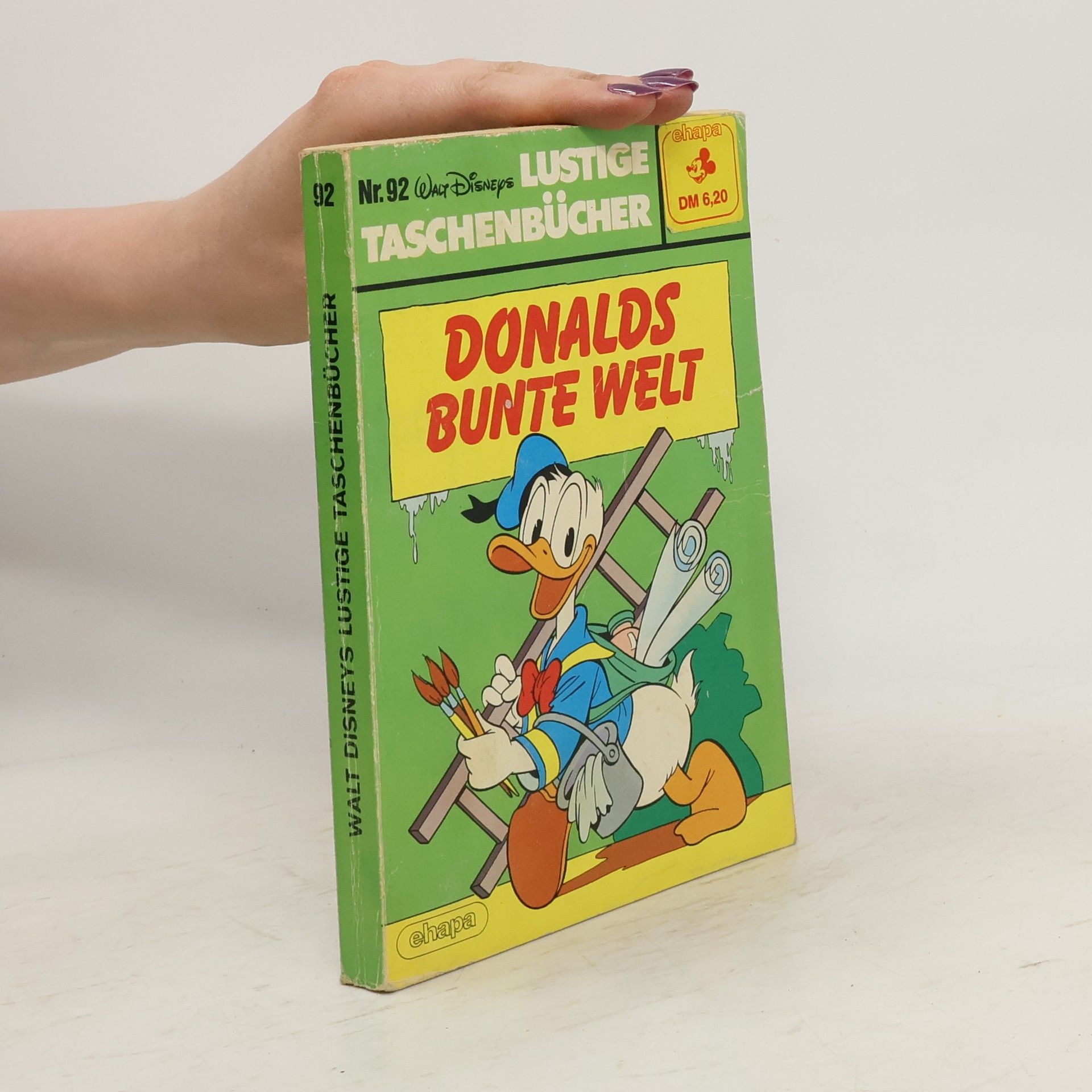 Kolektiv autorů Lustige Taschenbücher 92. Donalds bunte Welt