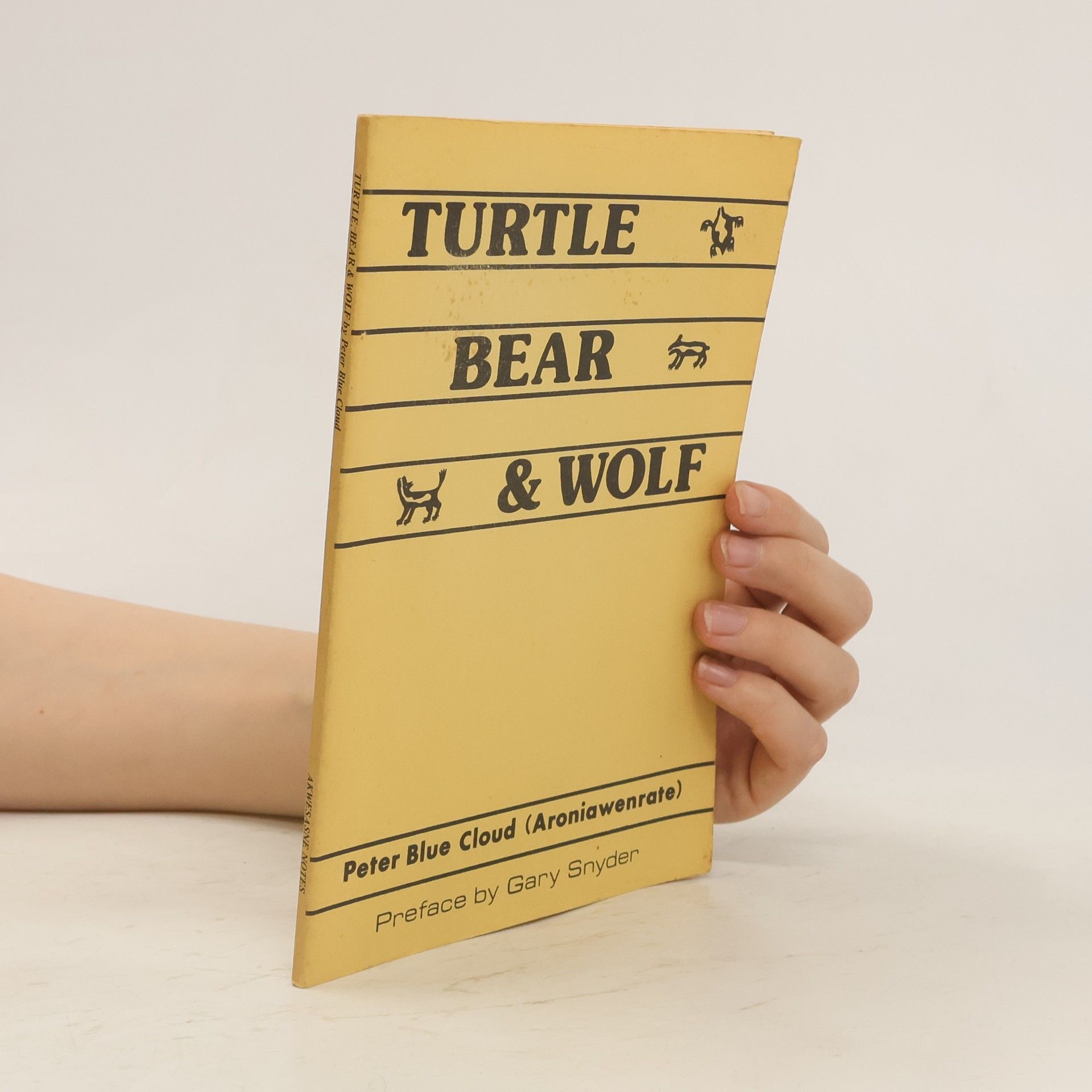 Peter Blue Cloud Turtle, Bear & Wolf