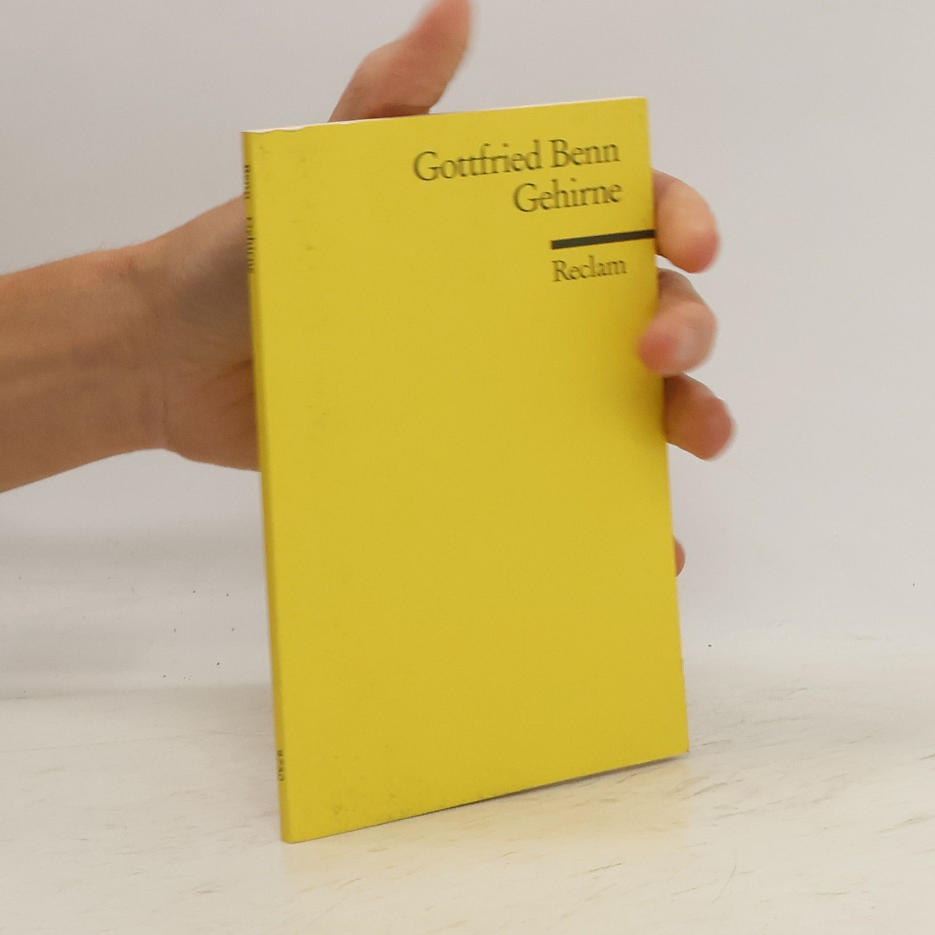 Gottfried Benn Gehirne