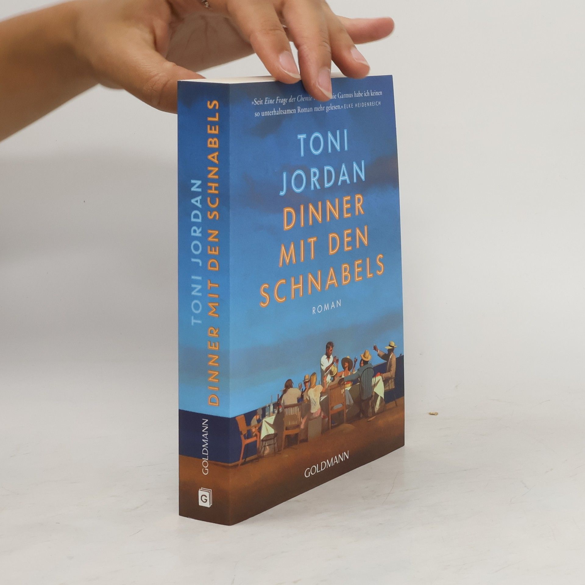 Toni Jordan Dinner mit den Schnabels