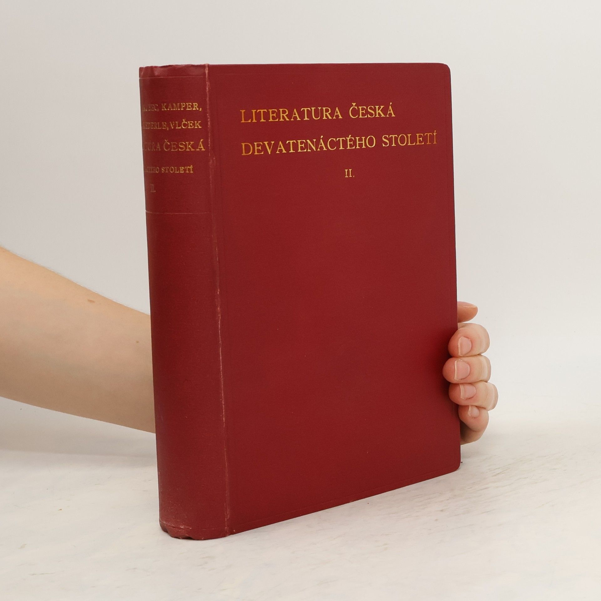 Collectif d'auteurs Literatura česká devatenáctého století II.