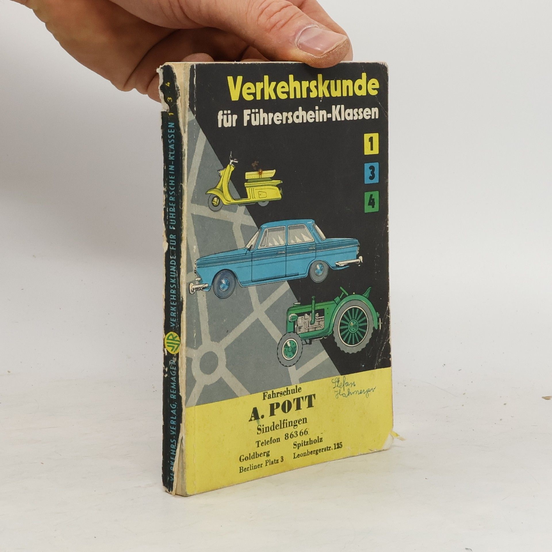 A. Pott Verkehrskunde fur Führerschein-Klassen
