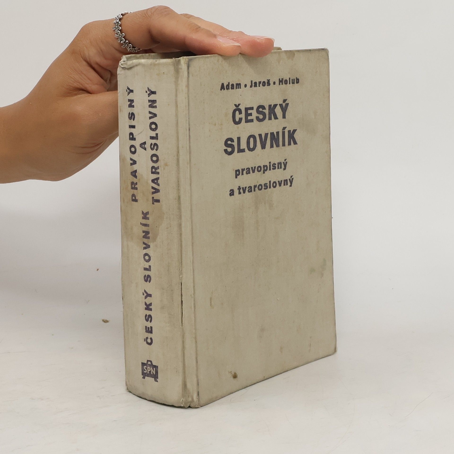 Karel Adam Český slovník pravopisný a tvaroslovný