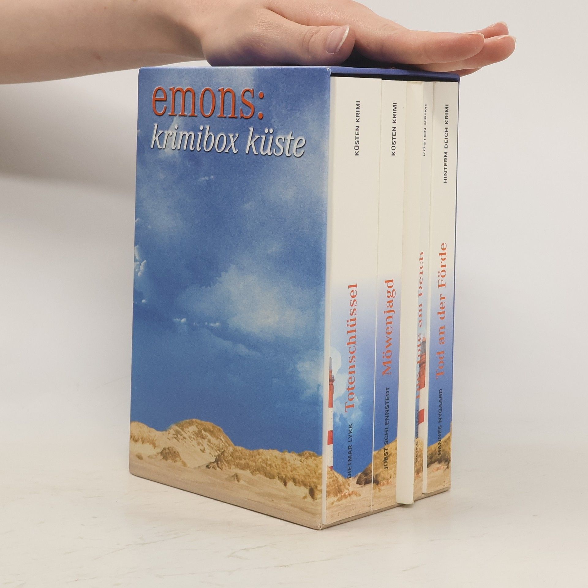 Heike Denzau Emons Krimibox Küste, 4 Bde.