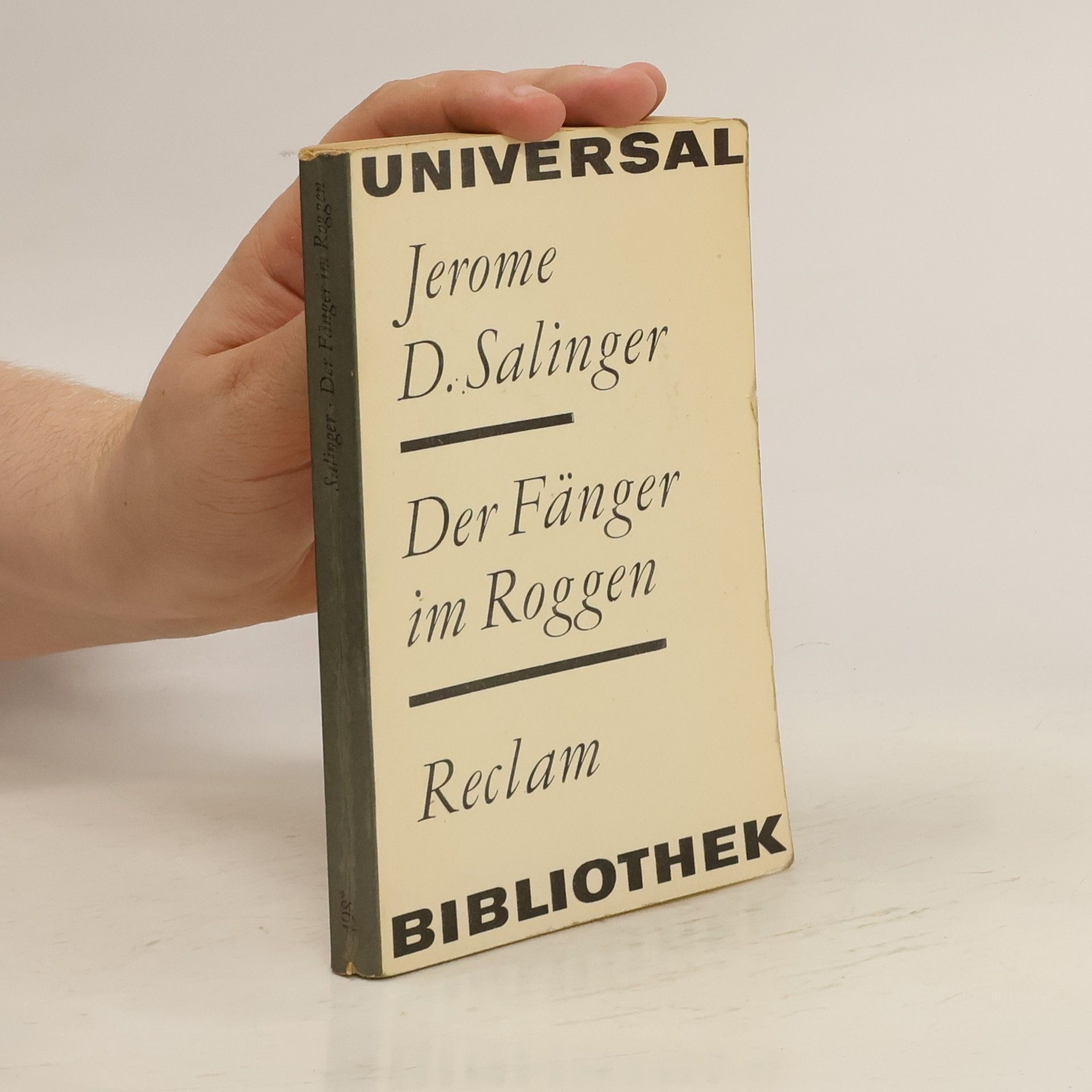 Jerome David Salinger Der Fängr im Roggen