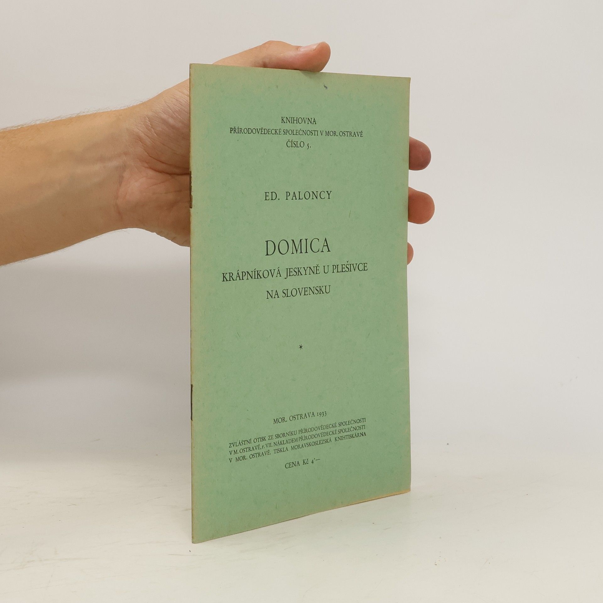 Ed Paloncy Domica, krápníková jeskyně u Plešivce na Slovensku