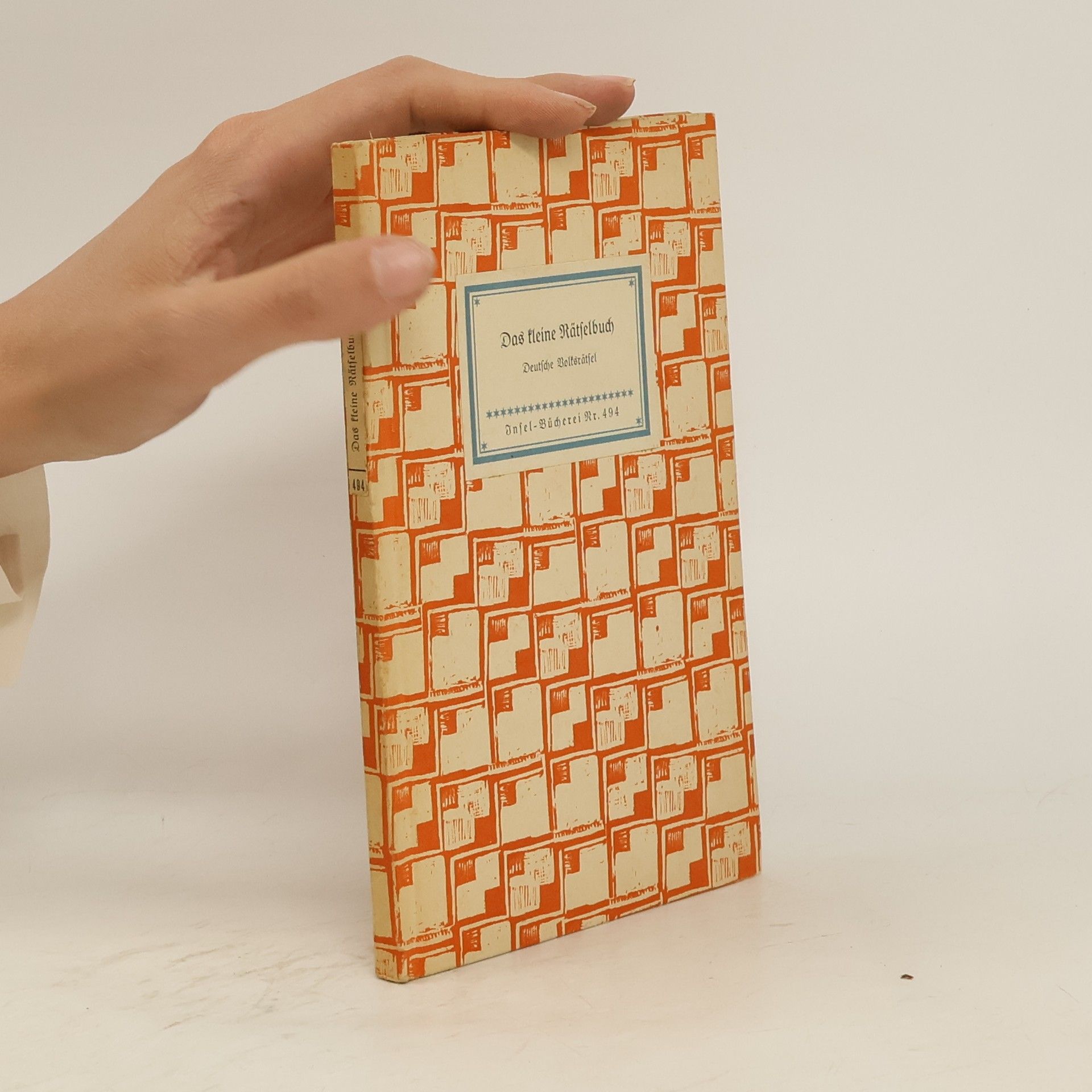 Kurt Brzoska Das kleine Rätselbuch. Deutsche Volksrätsel