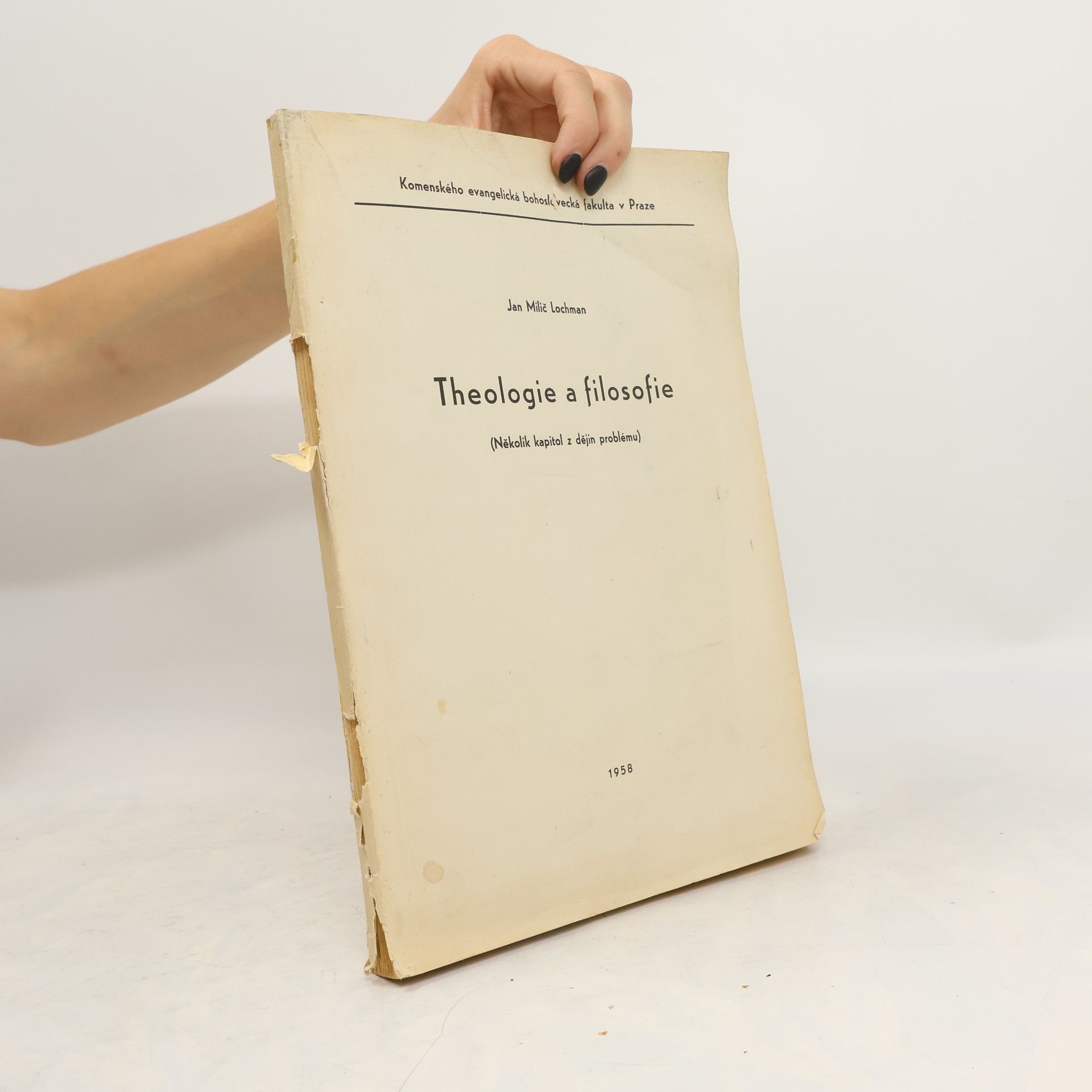 Jan Milič Lochman Theologie a filosofie