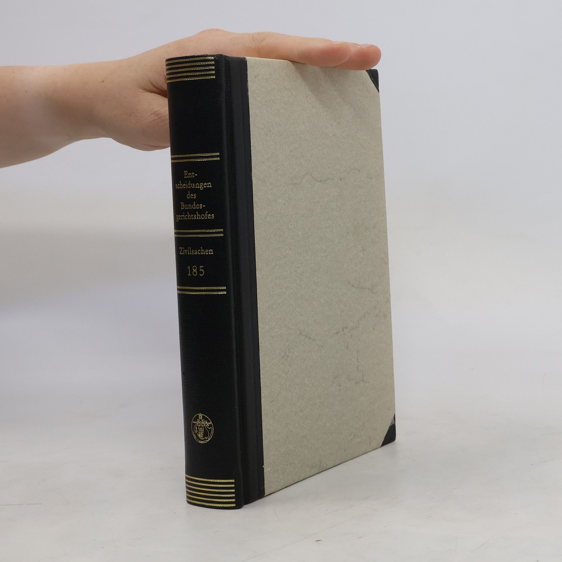 Deutschland Bundesanwaltschaft Entscheidungen des Bundesgerichtshofes in Zivilsachen, BGHZ. Bd. 185