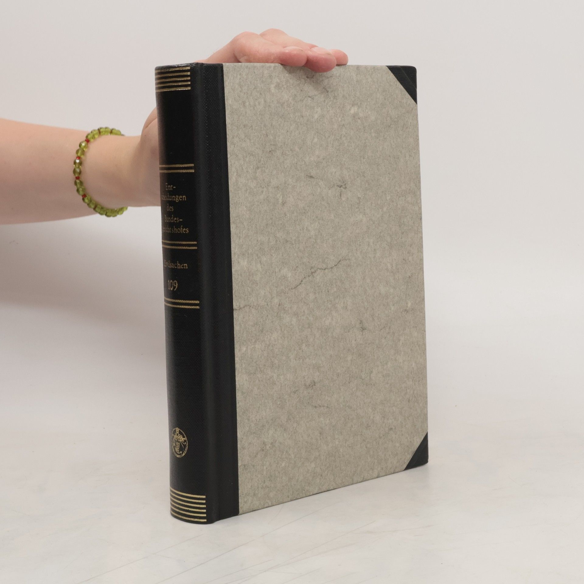 Autorenkollektiv Entscheidungen des Bundesgerichtshofes in Zivilsachen 109