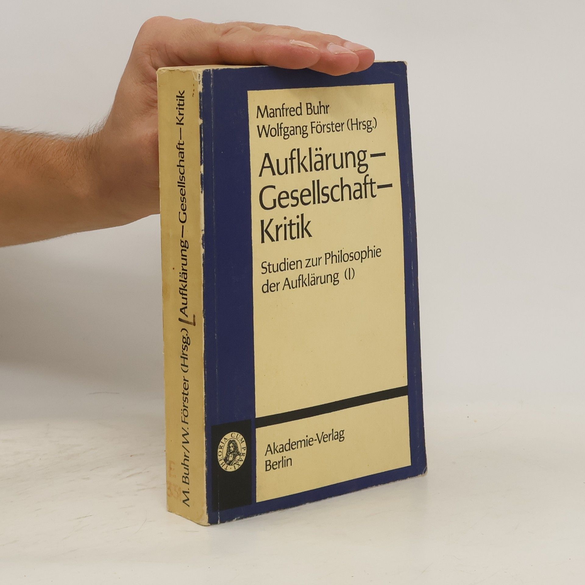 Manfred Buhr Aufklärung Gesellschaft Kritik