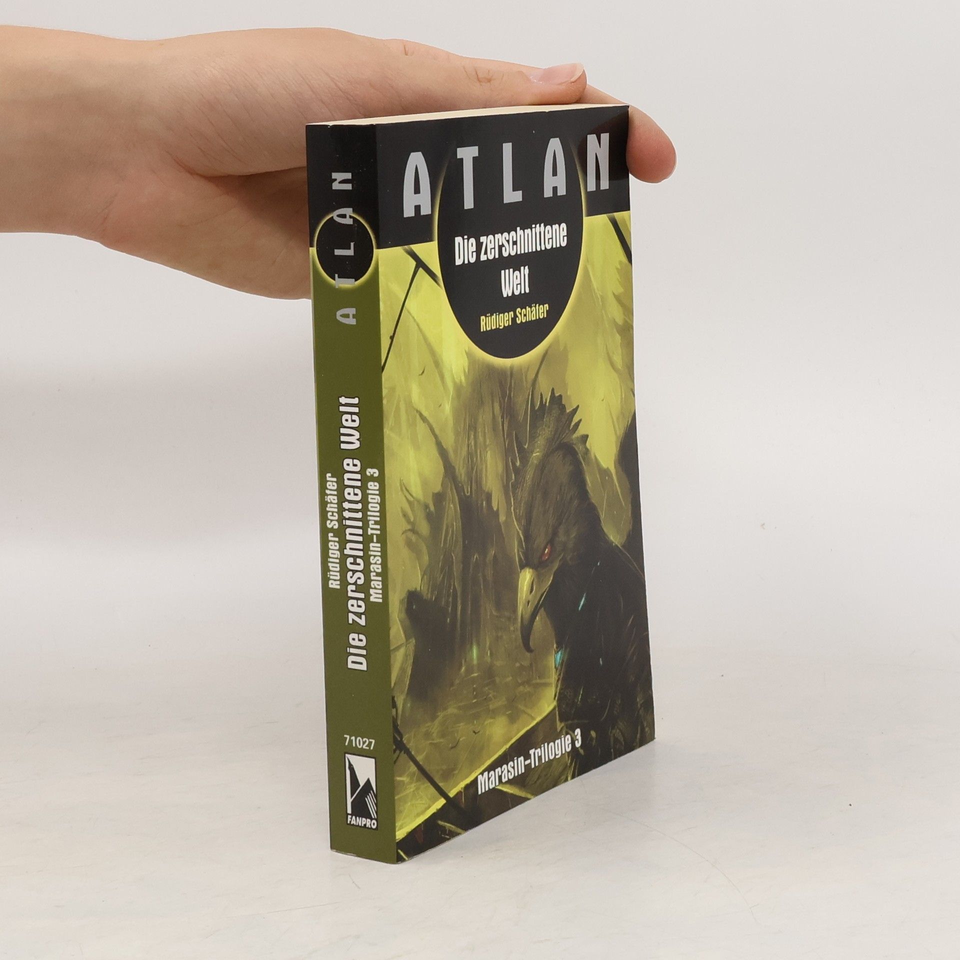 Rüdiger Schäfer Die zerschnittene Welt. Atlan Marasin Trilogie Band 3