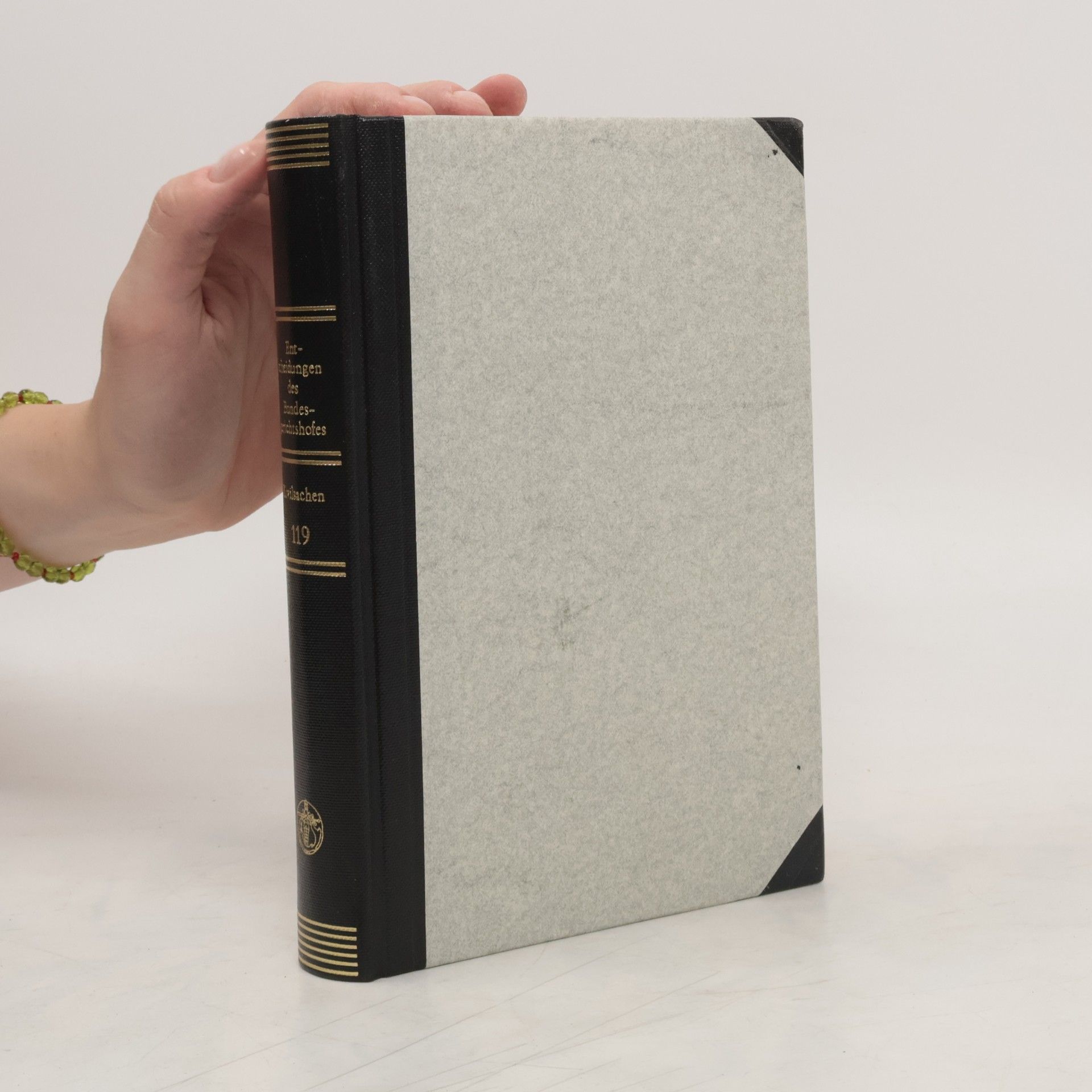 Autorenkollektiv Entscheidungen des Bundesgerichtshofes in Zivilsachen 119
