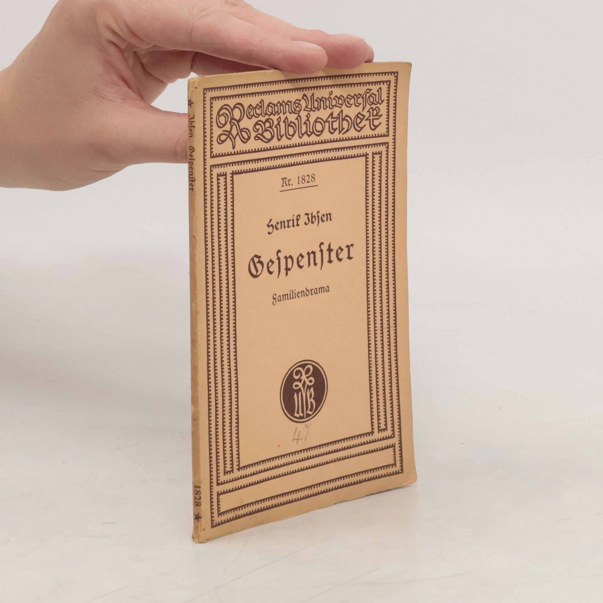 Henrik Ibsen Gespenster. Familiendrama