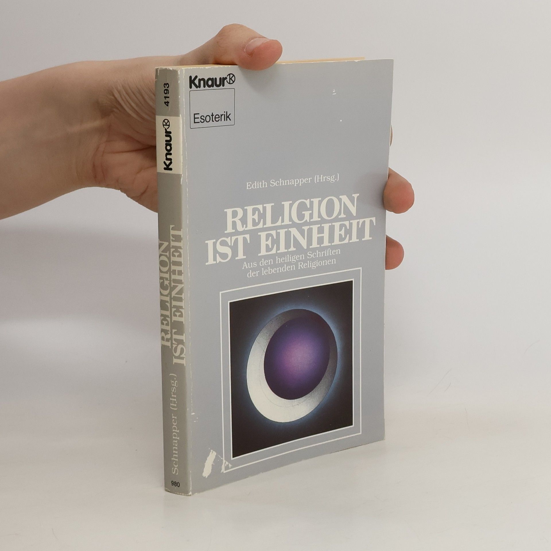 Edith Schnapper Religion ist einheit