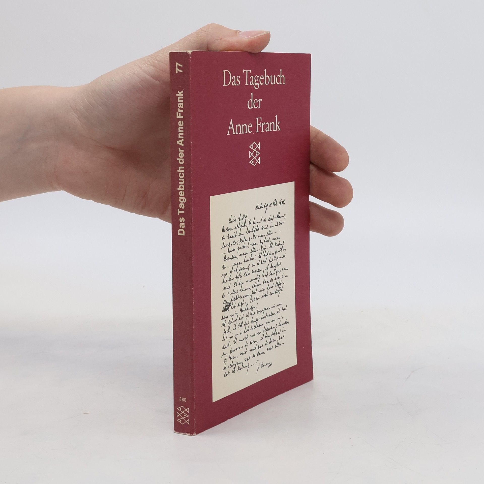 Anne Frank Das Tagenbuch der Anne Frank
