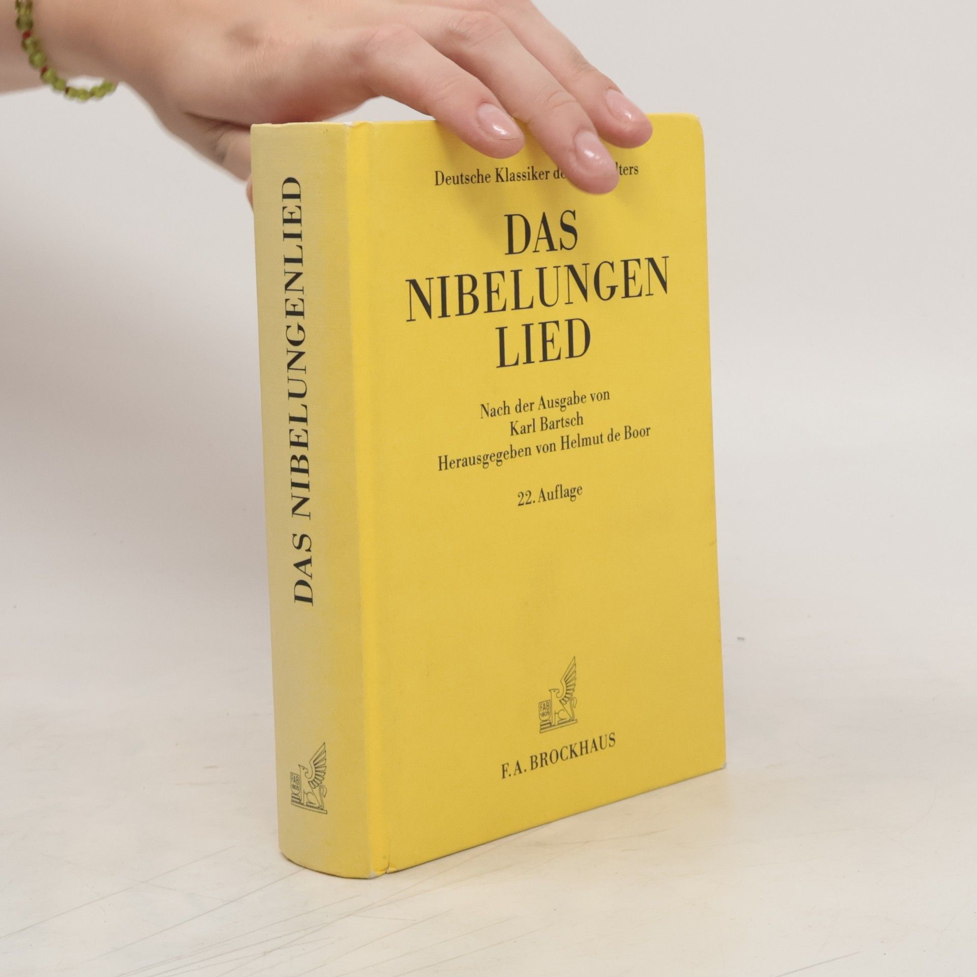 Helmut de Boor Das Nibelungenlied