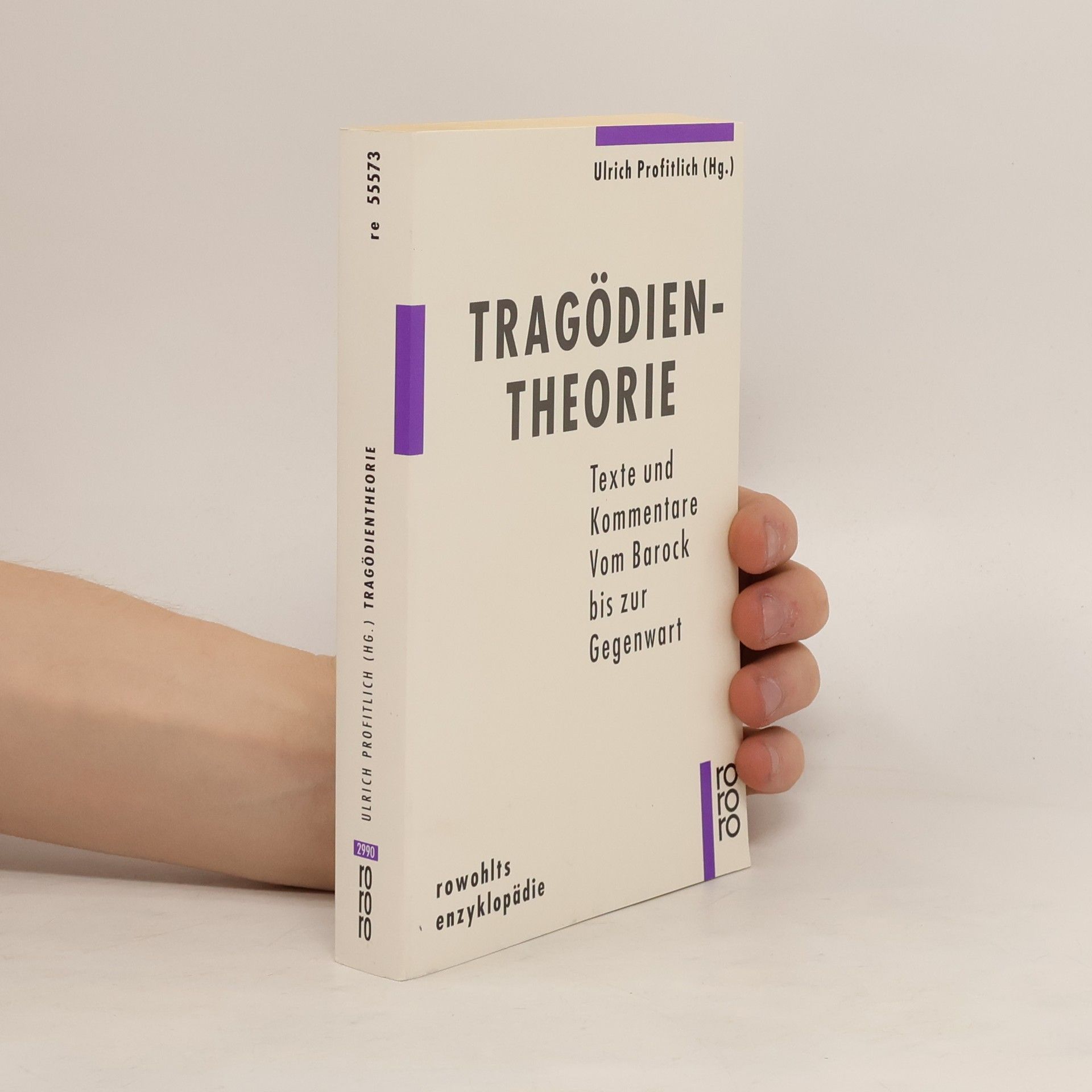 Ulrich Profitlich Tragödientheorie