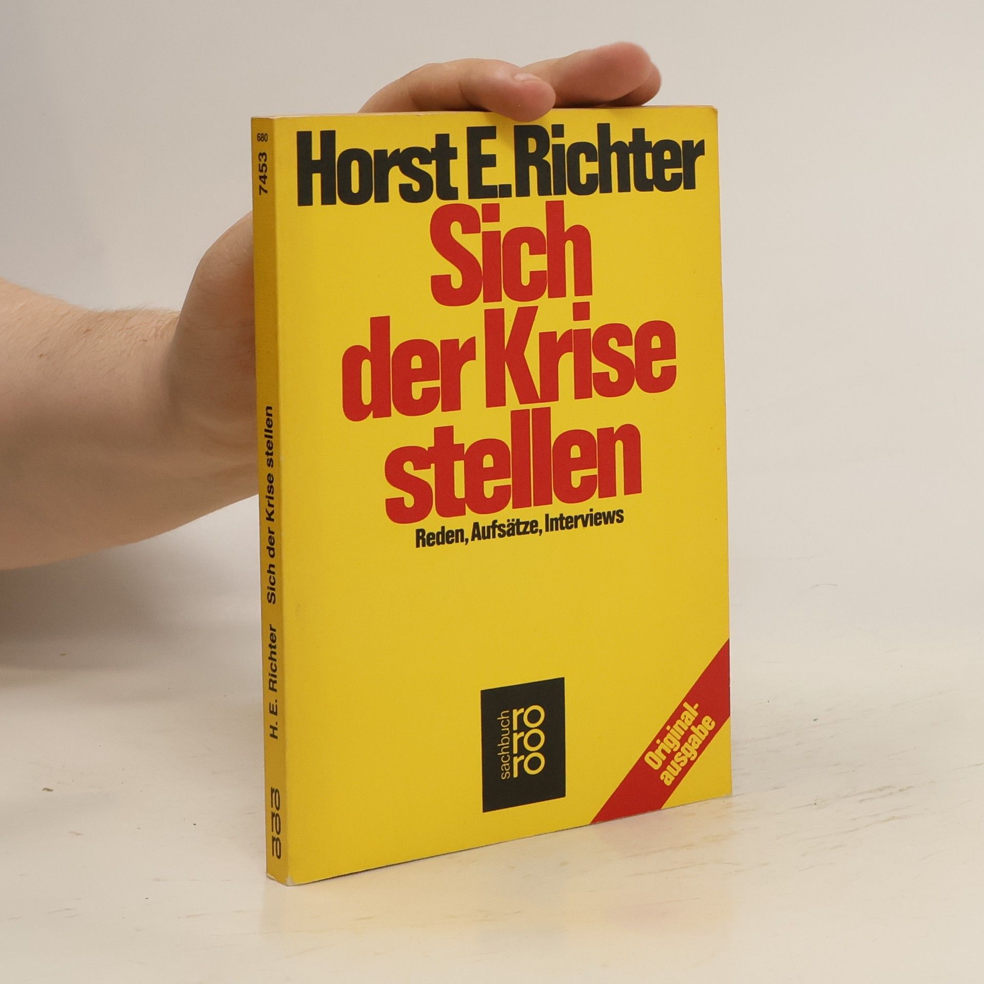 Horst E. Richter Sich der Krise stellen