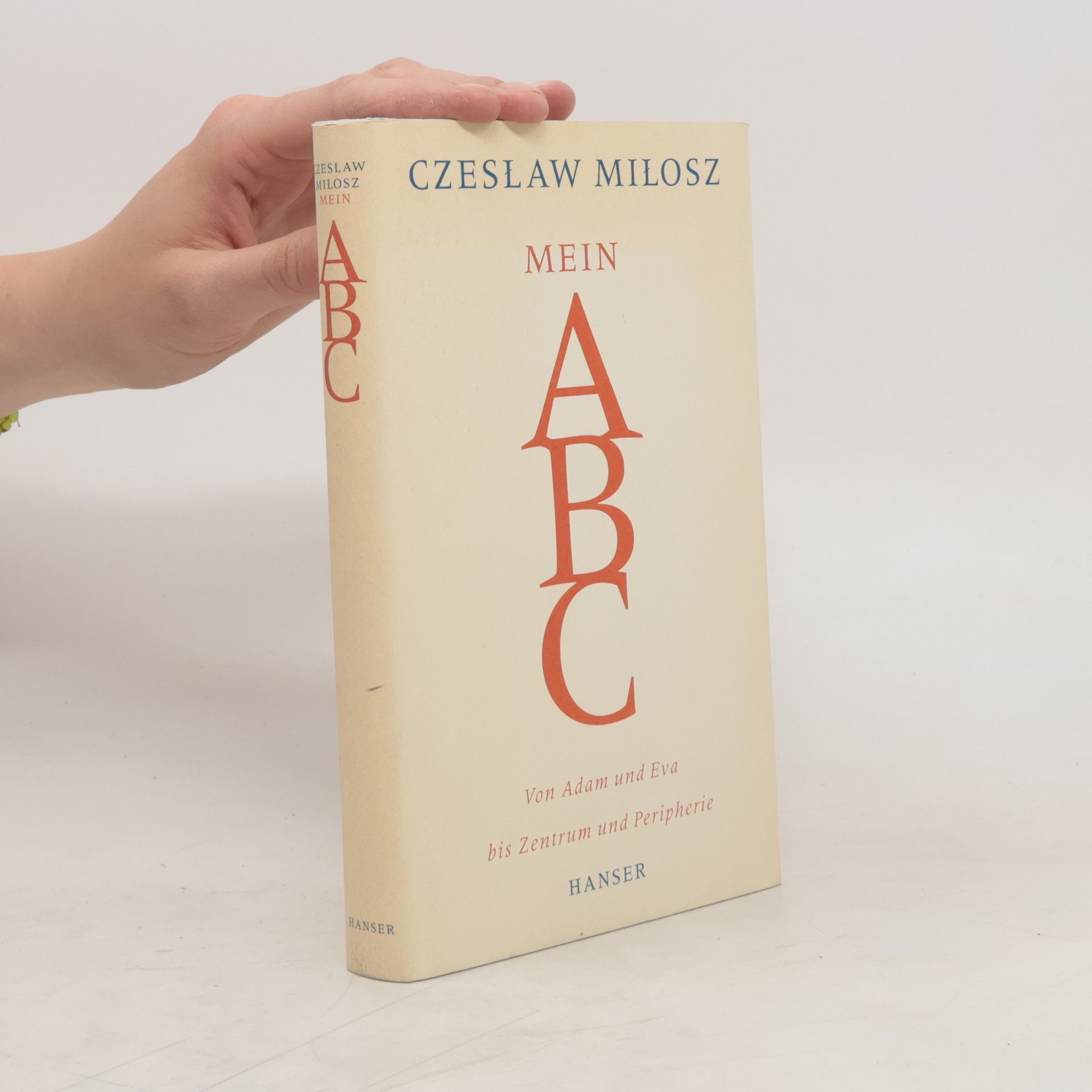 Czesław Miłosz Mein ABC