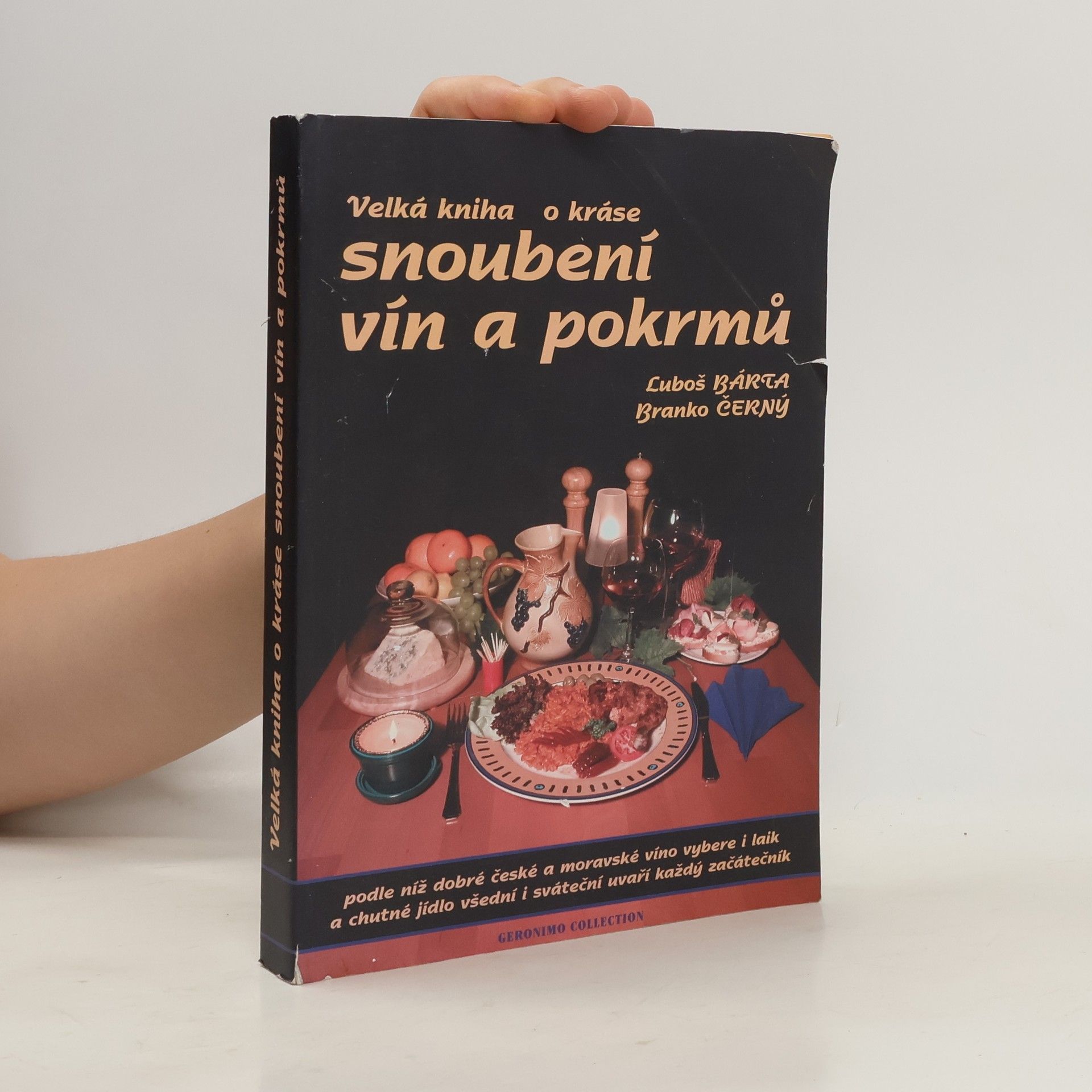 Luboš Bárta Velká kniha o kráse snoubení vín a pokrmů