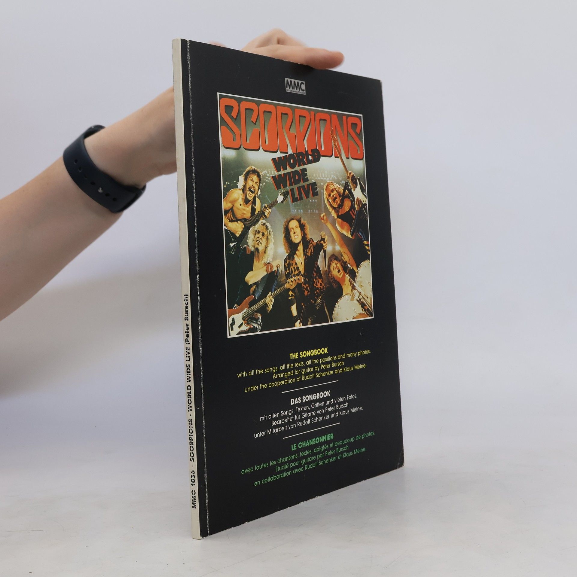 Collectif d'auteurs Scorpions World Wide Live. The Songbook. Das Songbook. Le Chansonnier