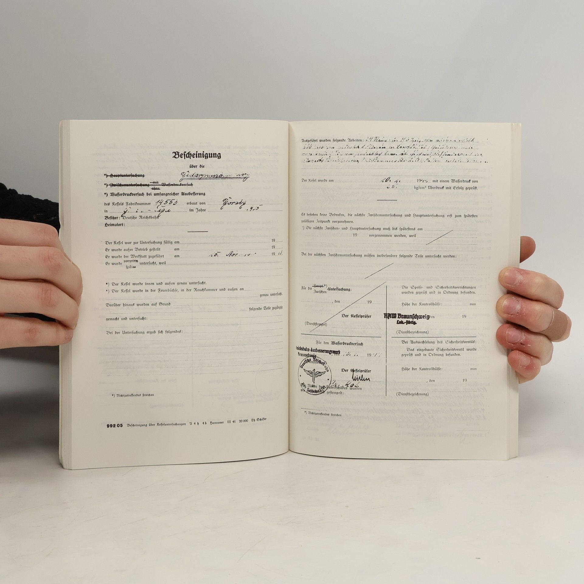 kolektiv Betriebsbuch für die Dampflokomotive 05002