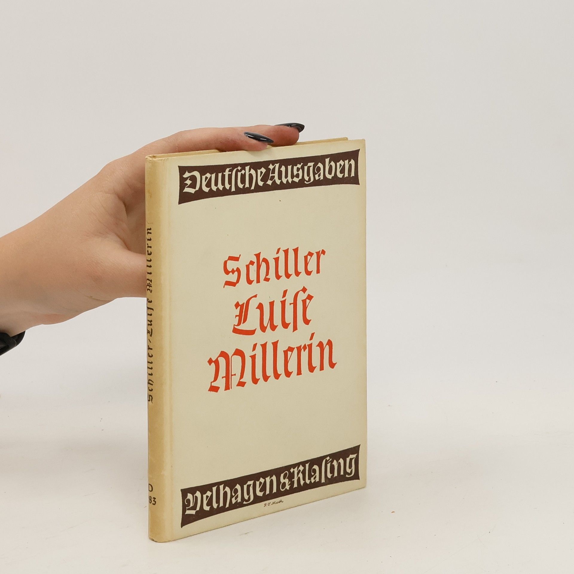 Friedrich Schiller Luise Millerin