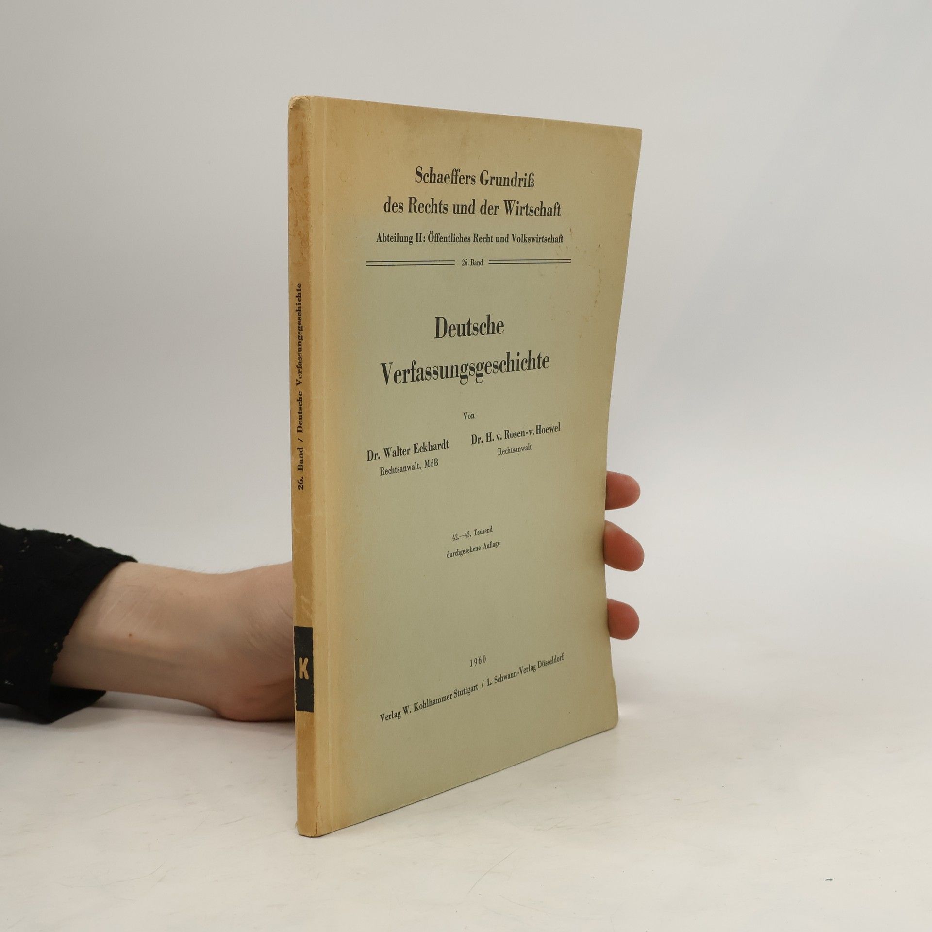 Autorenkollektiv Deutsche Verfassungsgeschichte