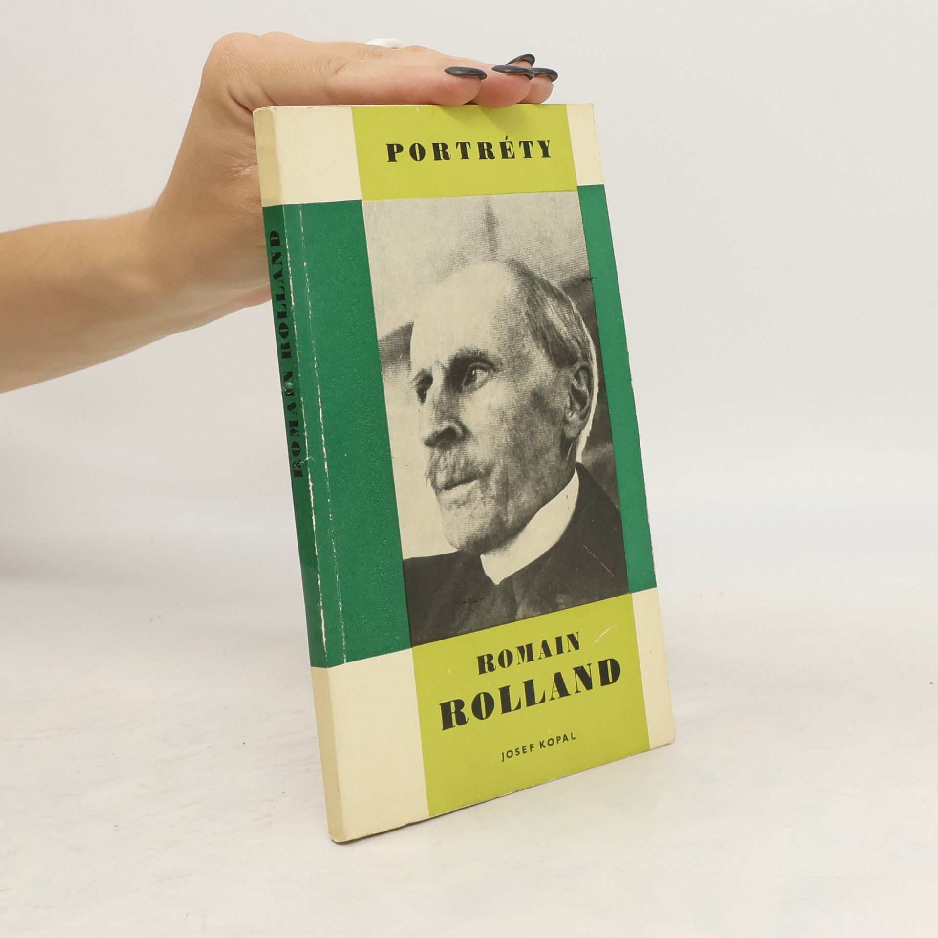 Josef Kopal Portréty. Romain Rolland