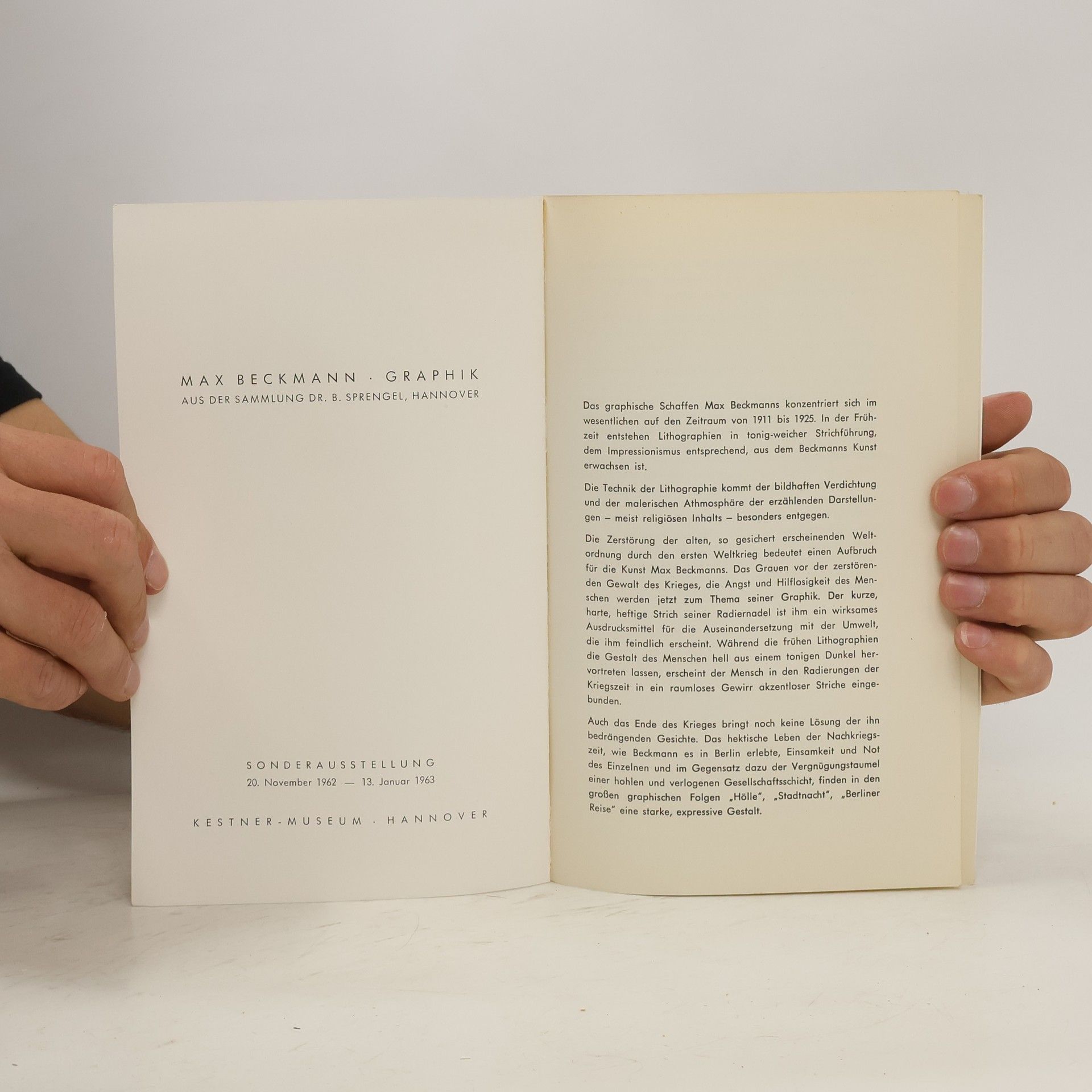 Autorenkollektiv Max Beckmann Graphik