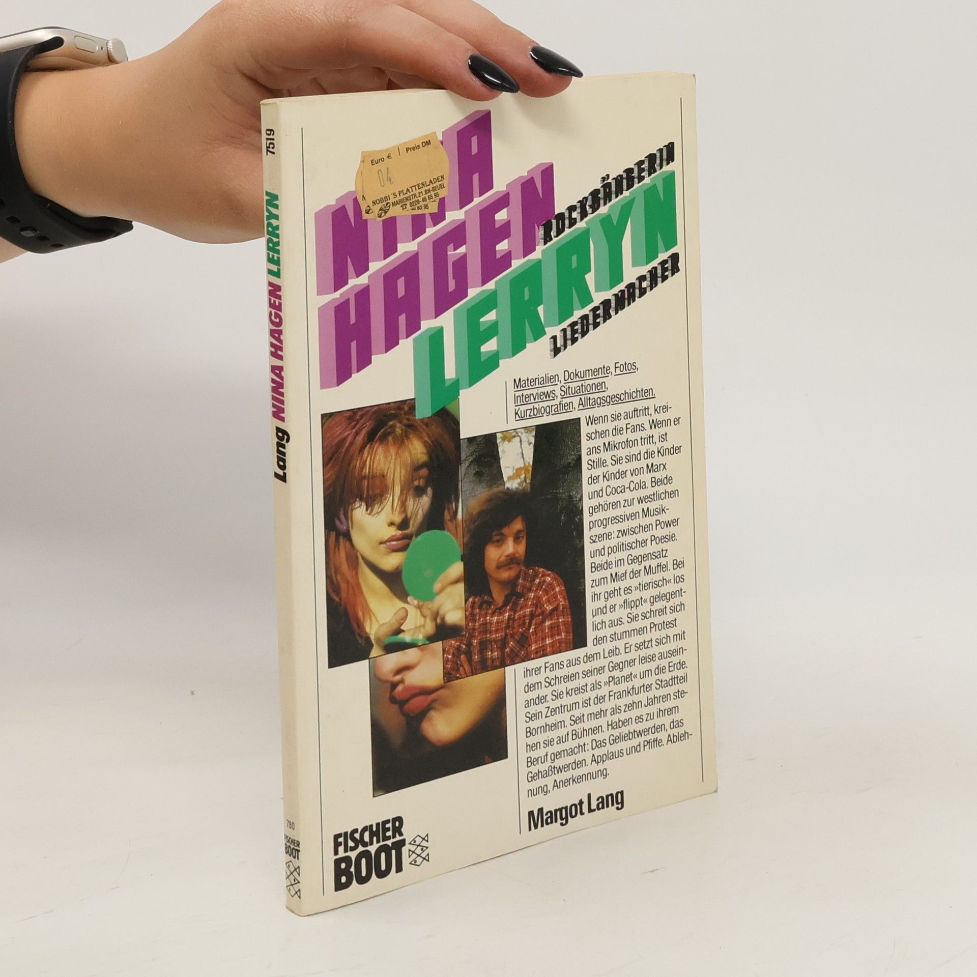 Margot Lang Nina Hagen, Rocksängerin - Lerryn, Liedermacher