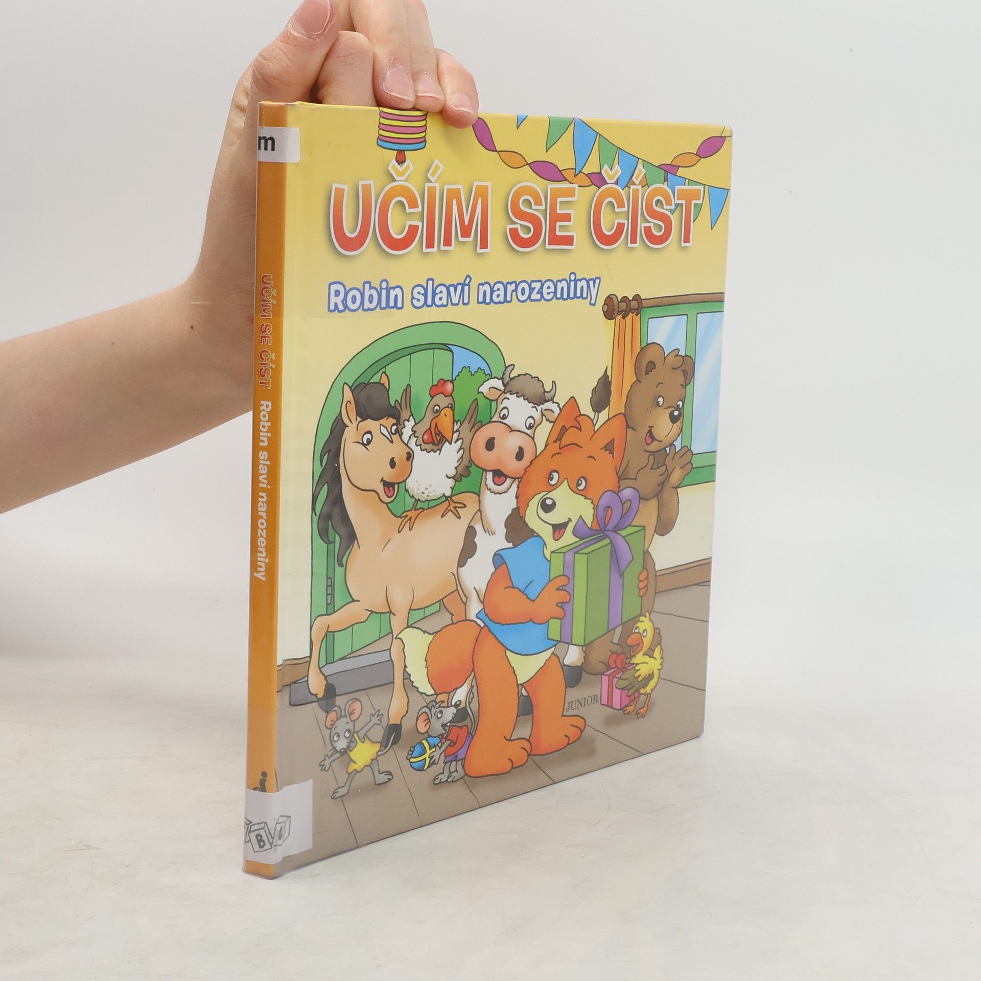 Autores varios Učím se číst: Robin slaví narozeniny