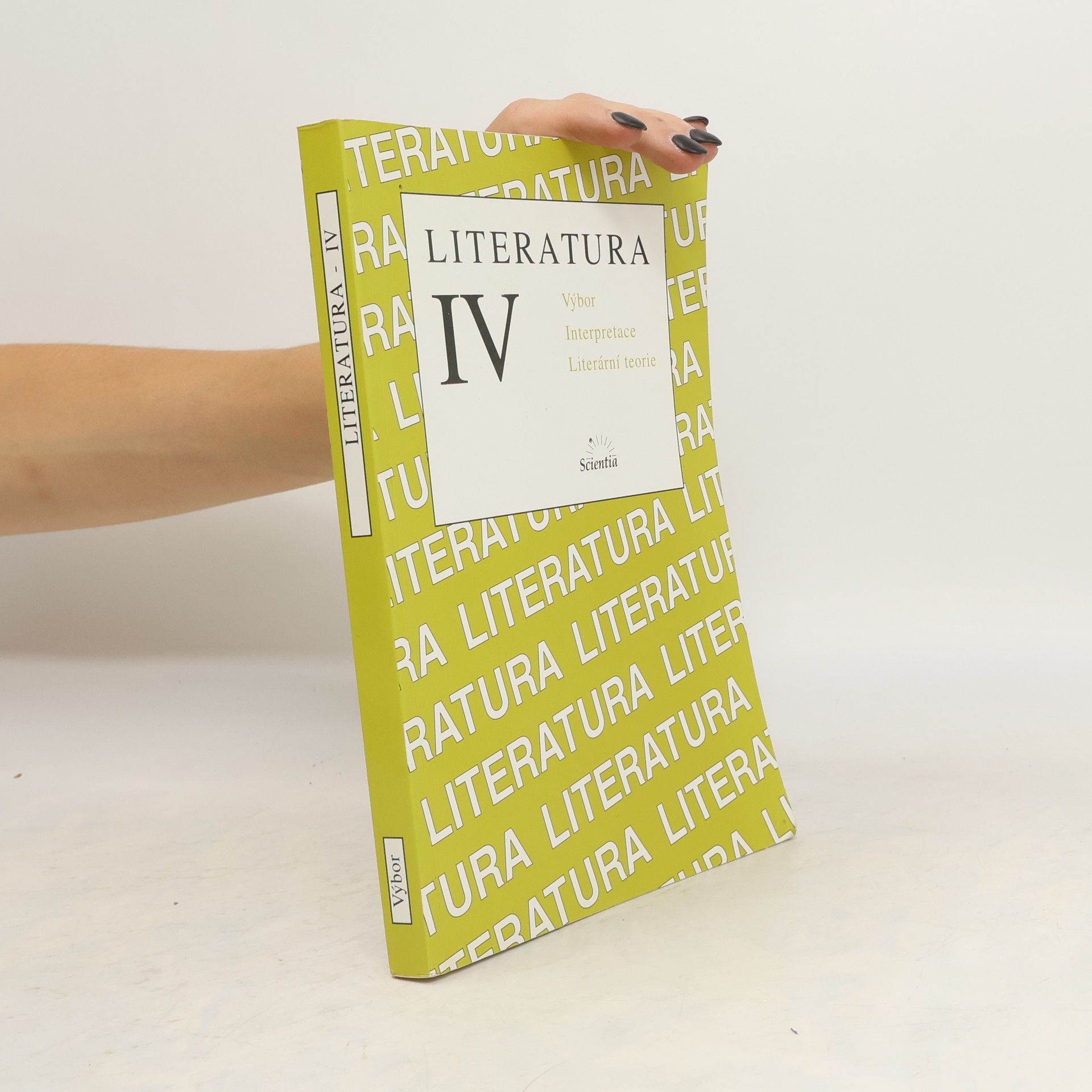Bohuslav Hoffmann Literatura IV: Výbor textů, interpretace, literární teorie